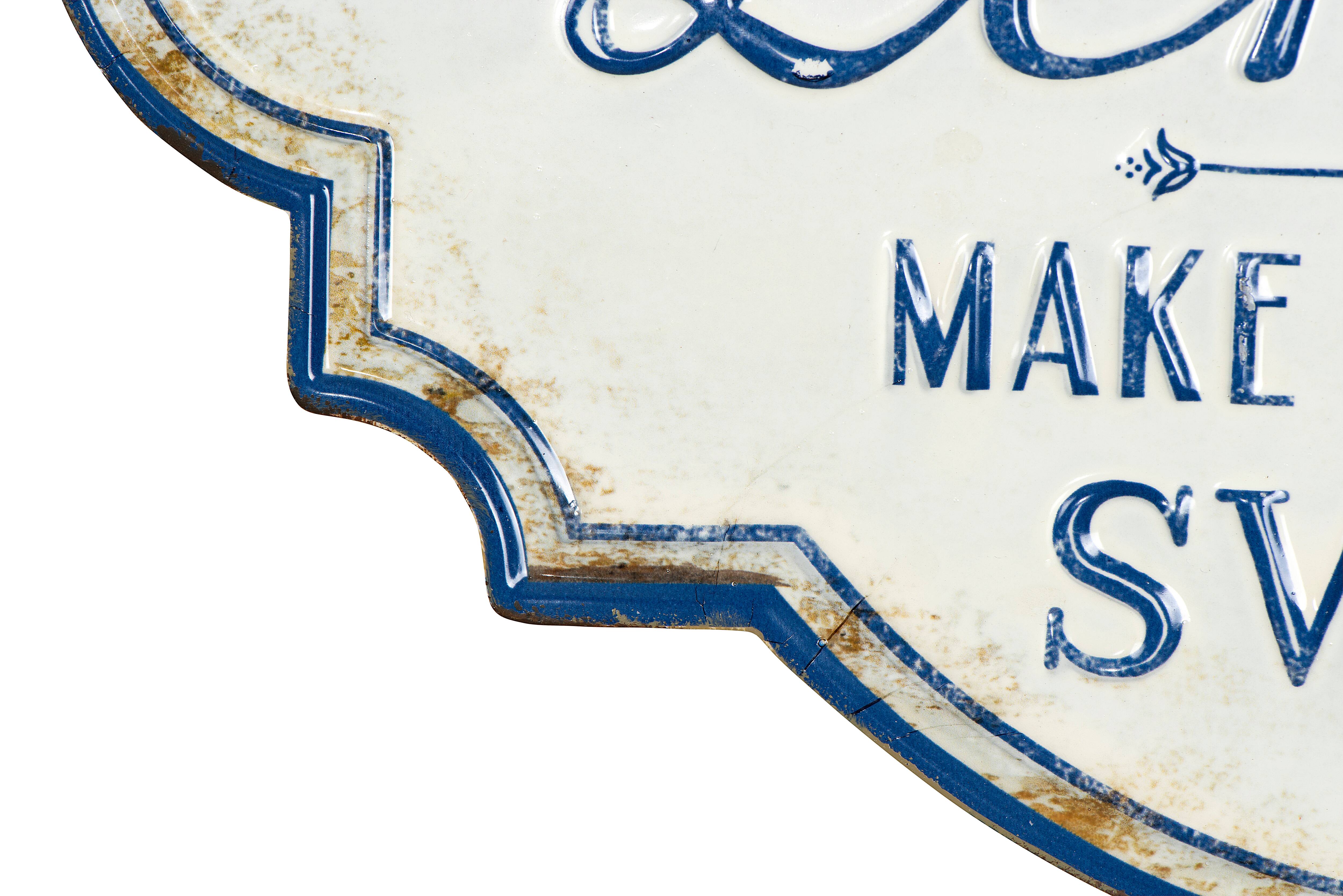 Hello Honey® 15" When Life Gives You Lemons Make Something Sweet Metal Wall Décor