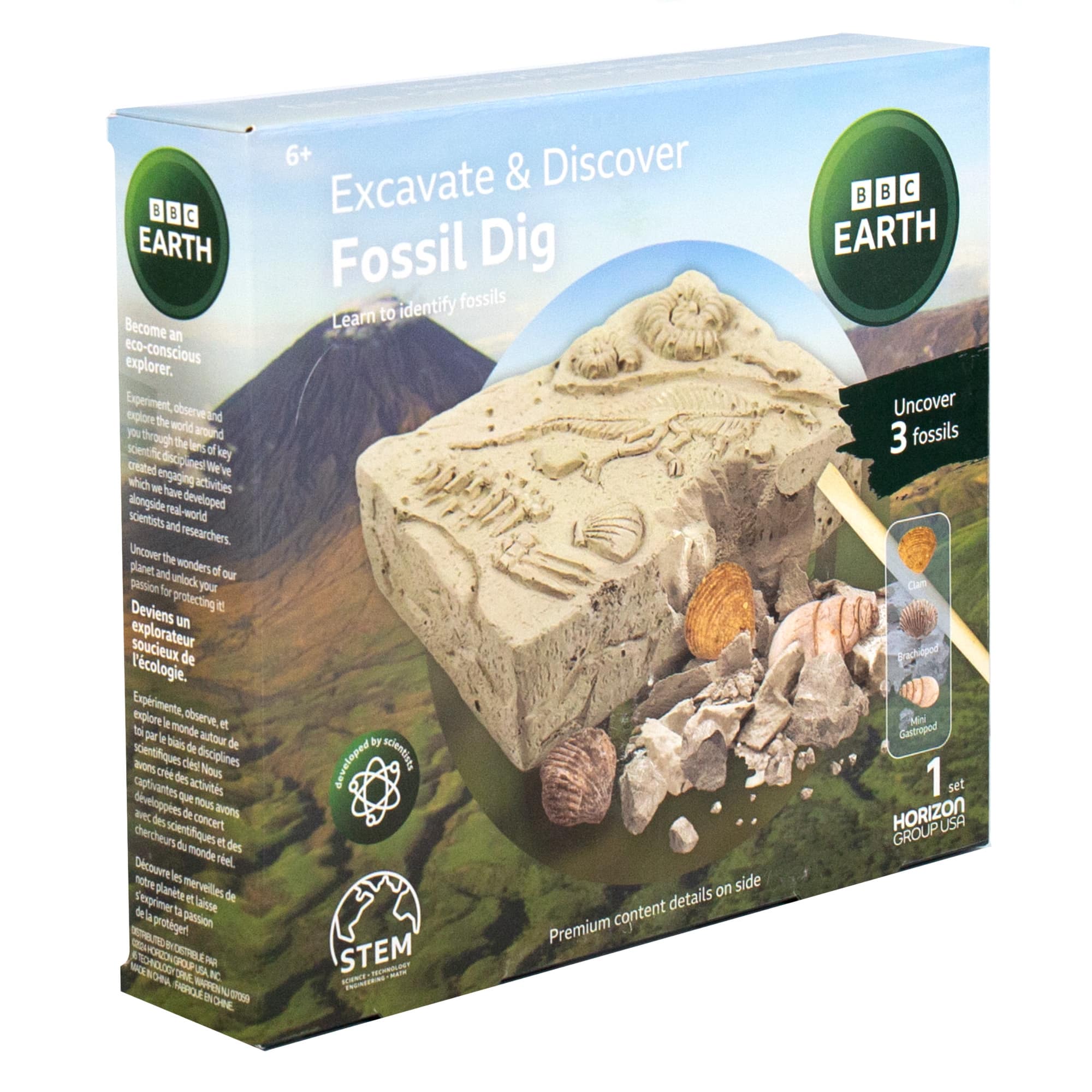 BBC Earth Excavate &#x26; Discover Fossil Dig