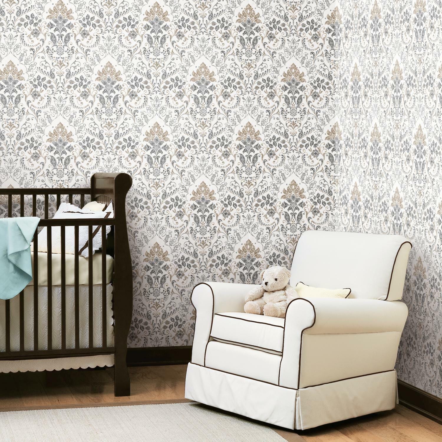 RoomMates Persian Damask Peel &#x26; Stick Wallpaper