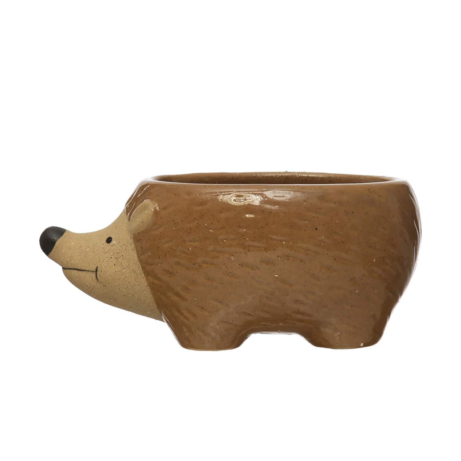 Hello Honey&#xAE; 6&#x22; Stoneware Hedgehog Planter