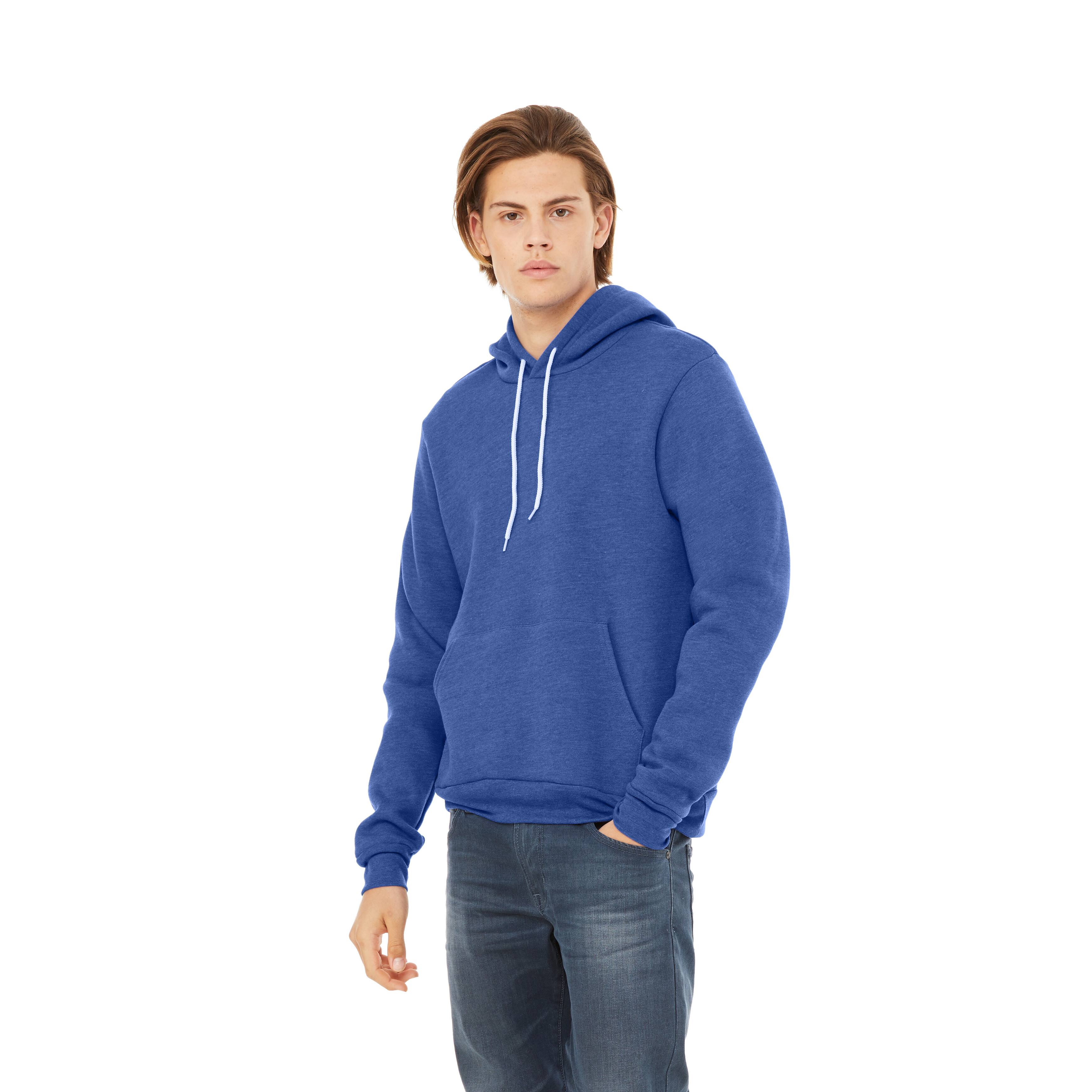 BELLA CANVAS Adult Unisex Fleece Pullover Hoodie