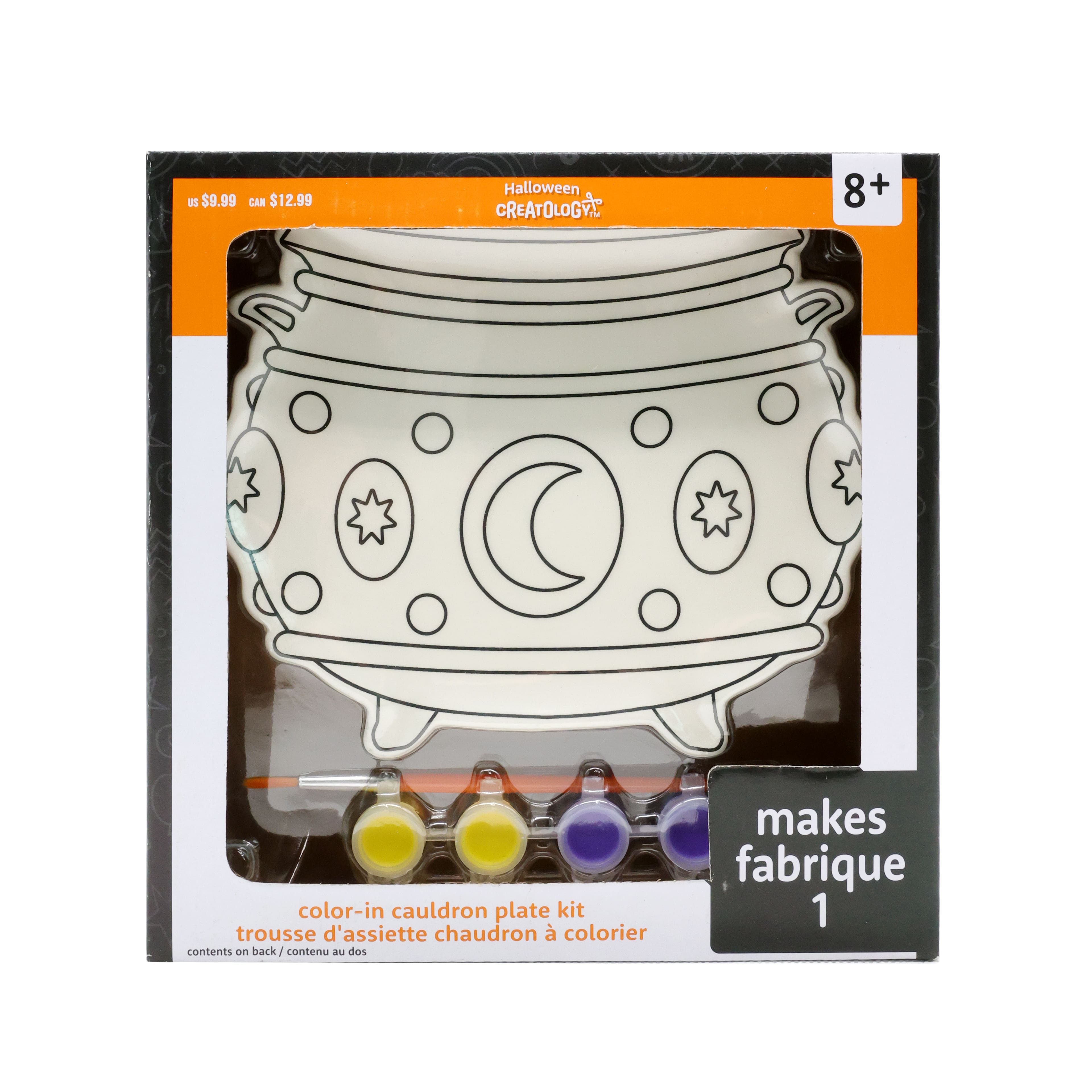 Cauldron Color-In Plate Kit by Creatology&#x2122;