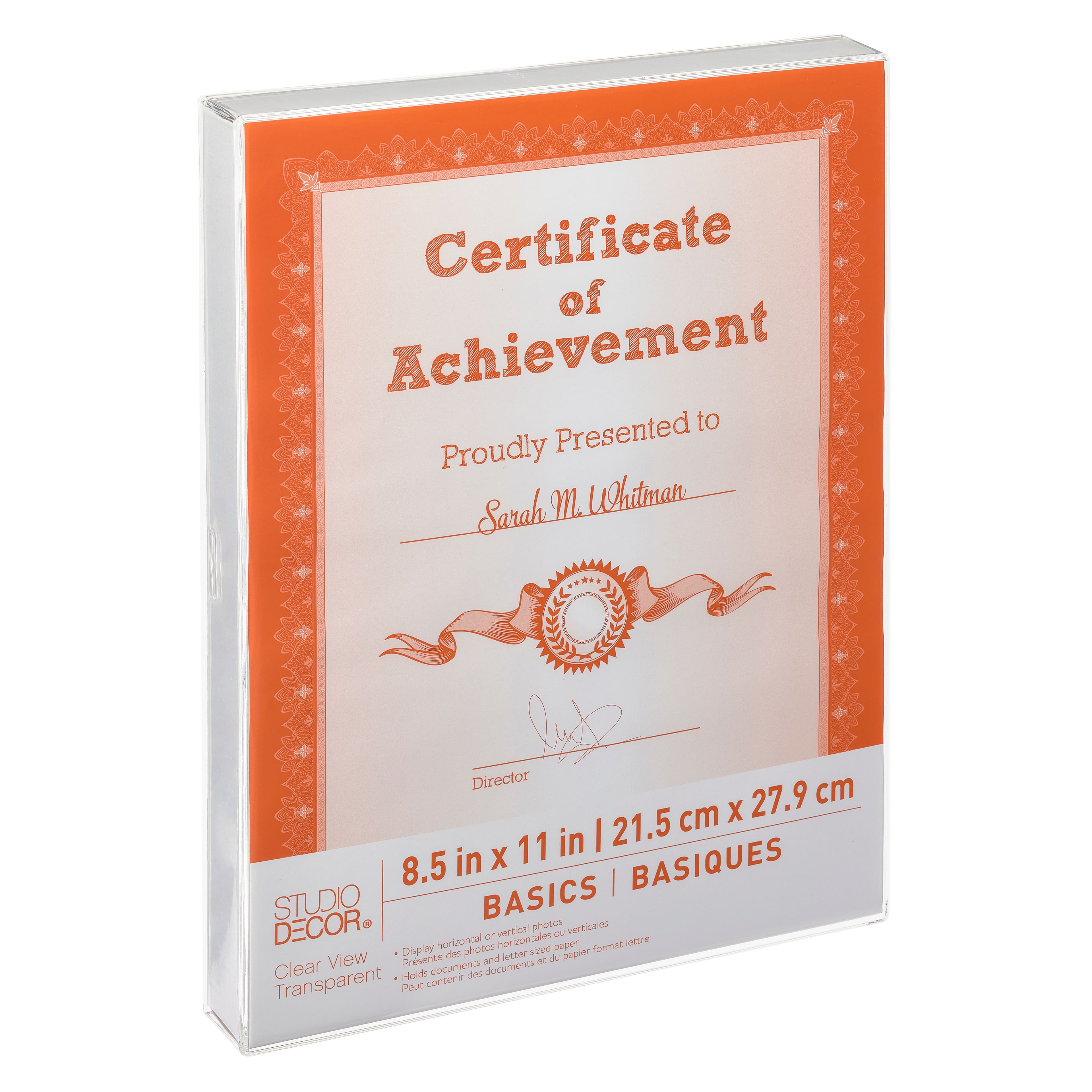 Basics Acrylic Box Frame by Studio Décor®