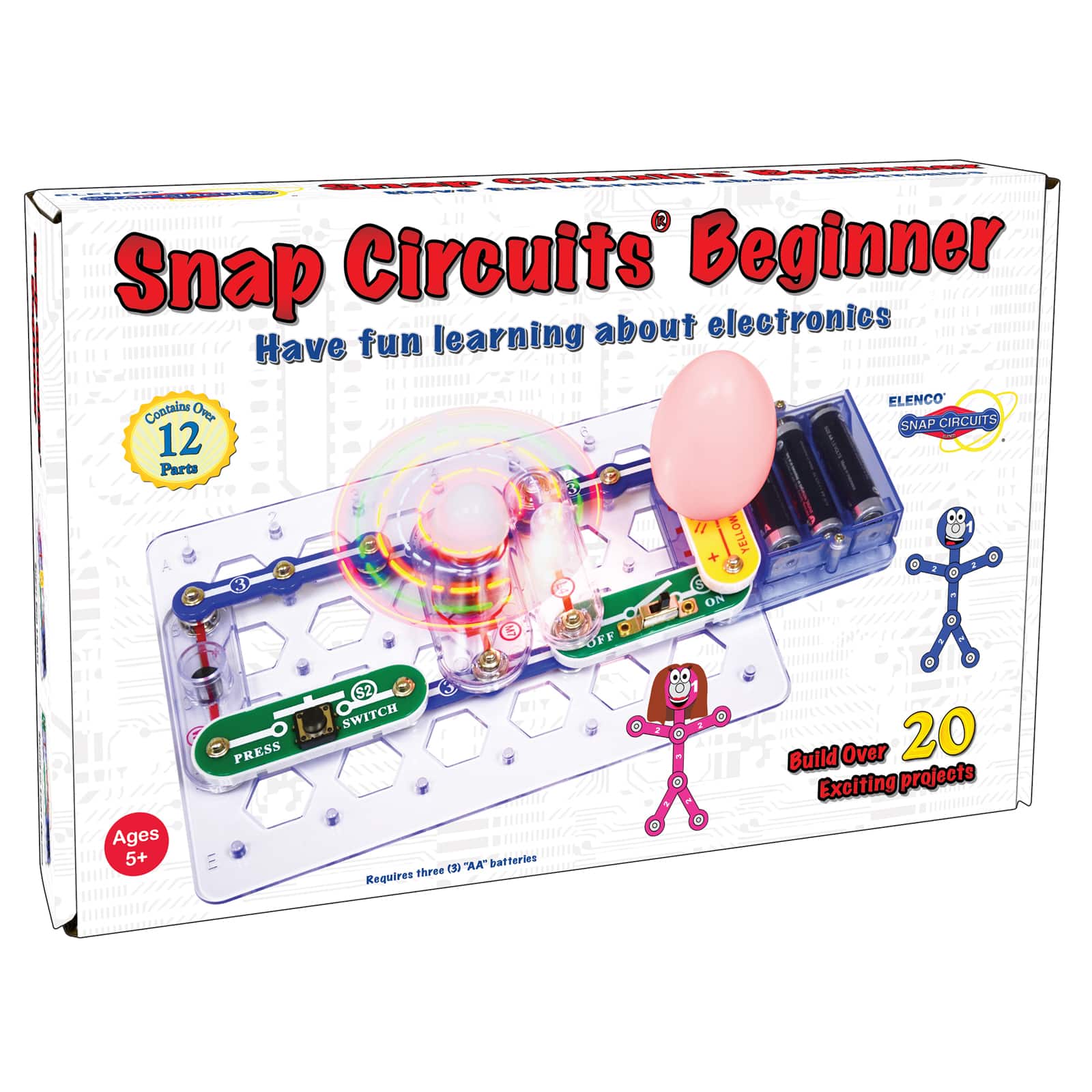 Elenco® Snap Circuits® Beginner Electronics Exploration Kit