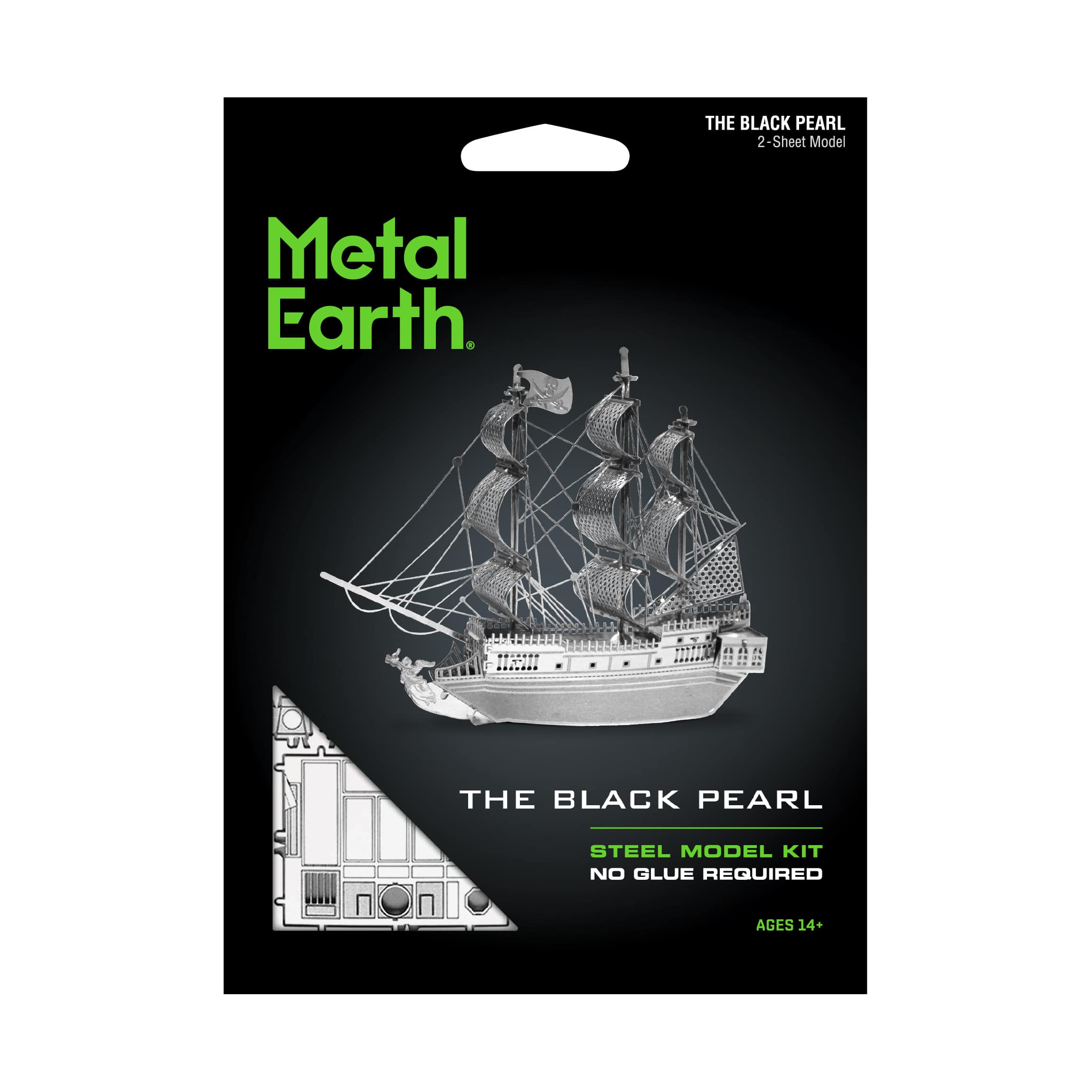 Metal Earth&#xAE; Black Pearl 3D Metal Model Kit