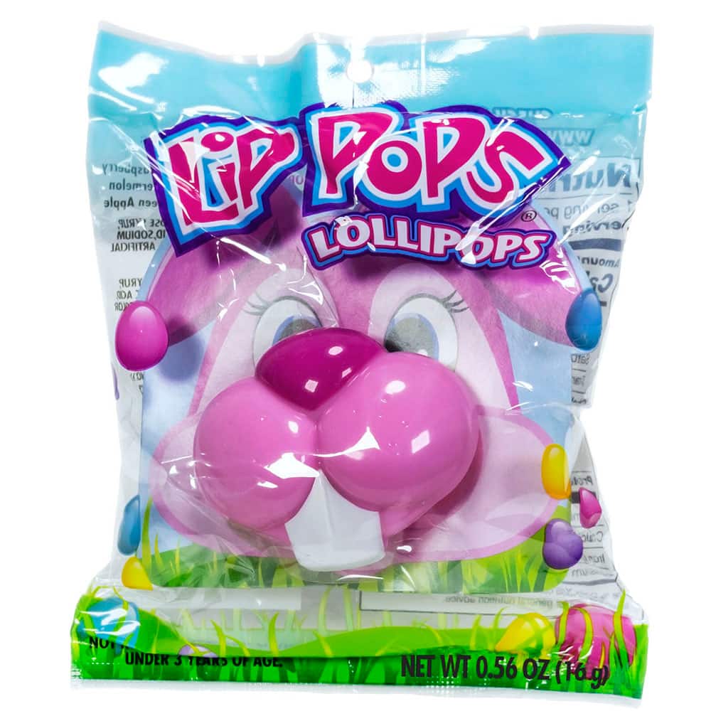 Assorted Lip Pops® Easter Bunny Lollipop