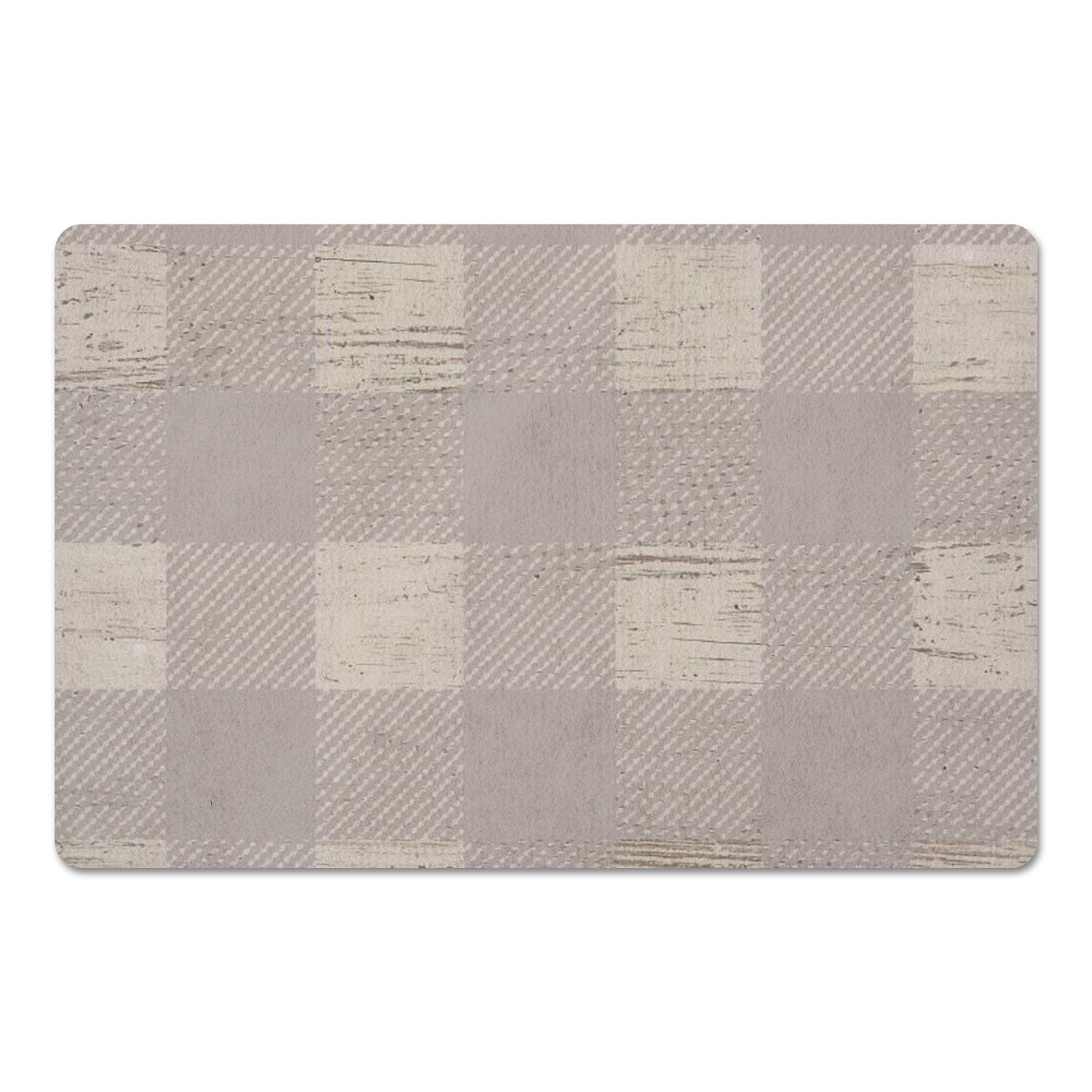 Gray Buffalo Check Floor Mat Michaels