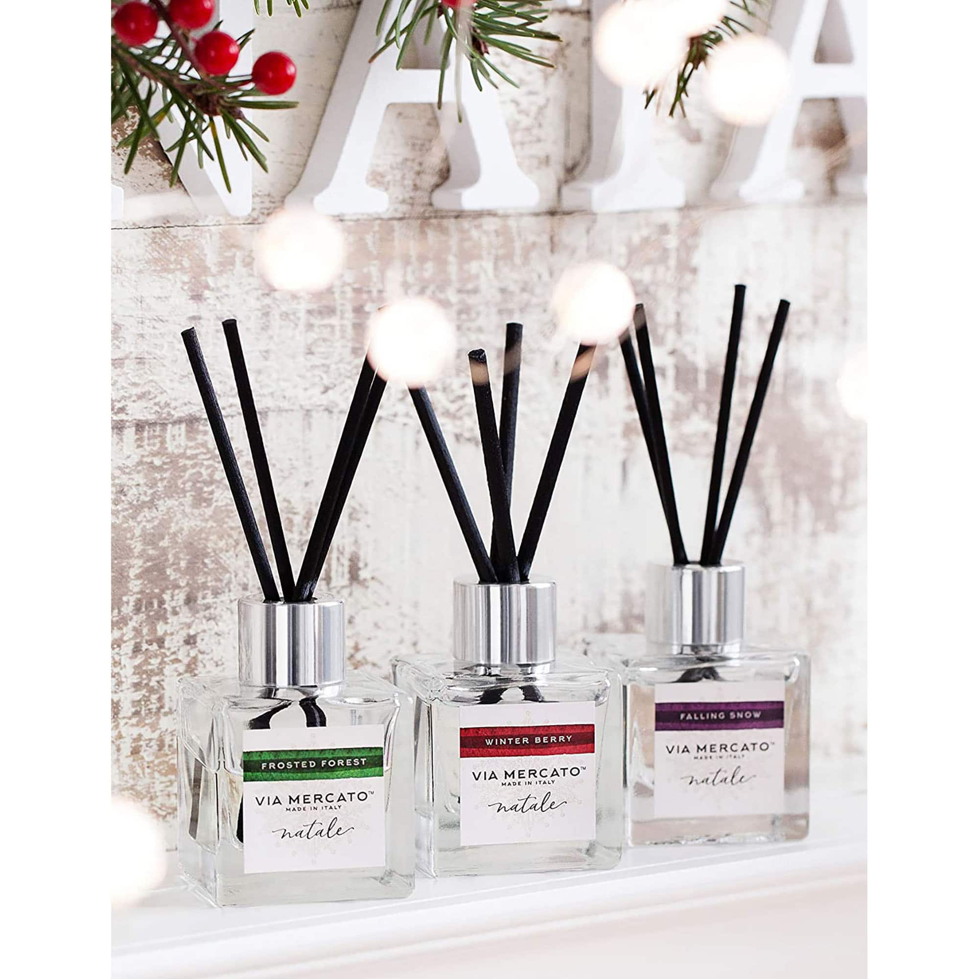 European Soaps Falling Snow Petite Reed Diffuser