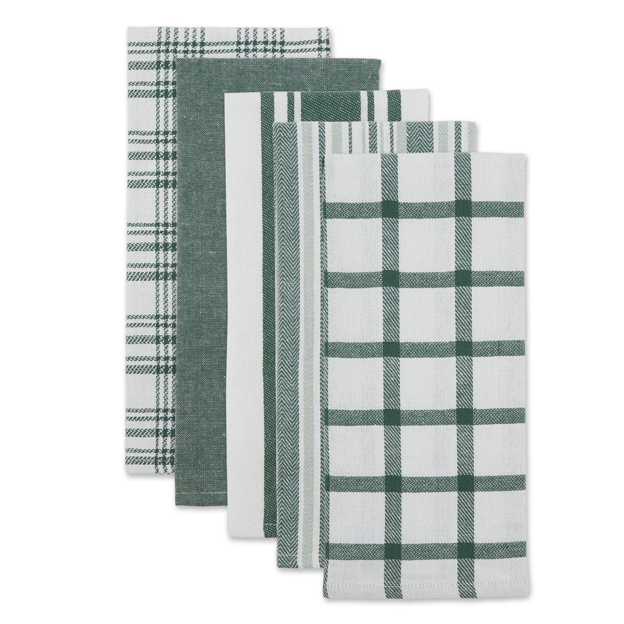 DII&#xAE; Woven Dish Towels, 5ct.