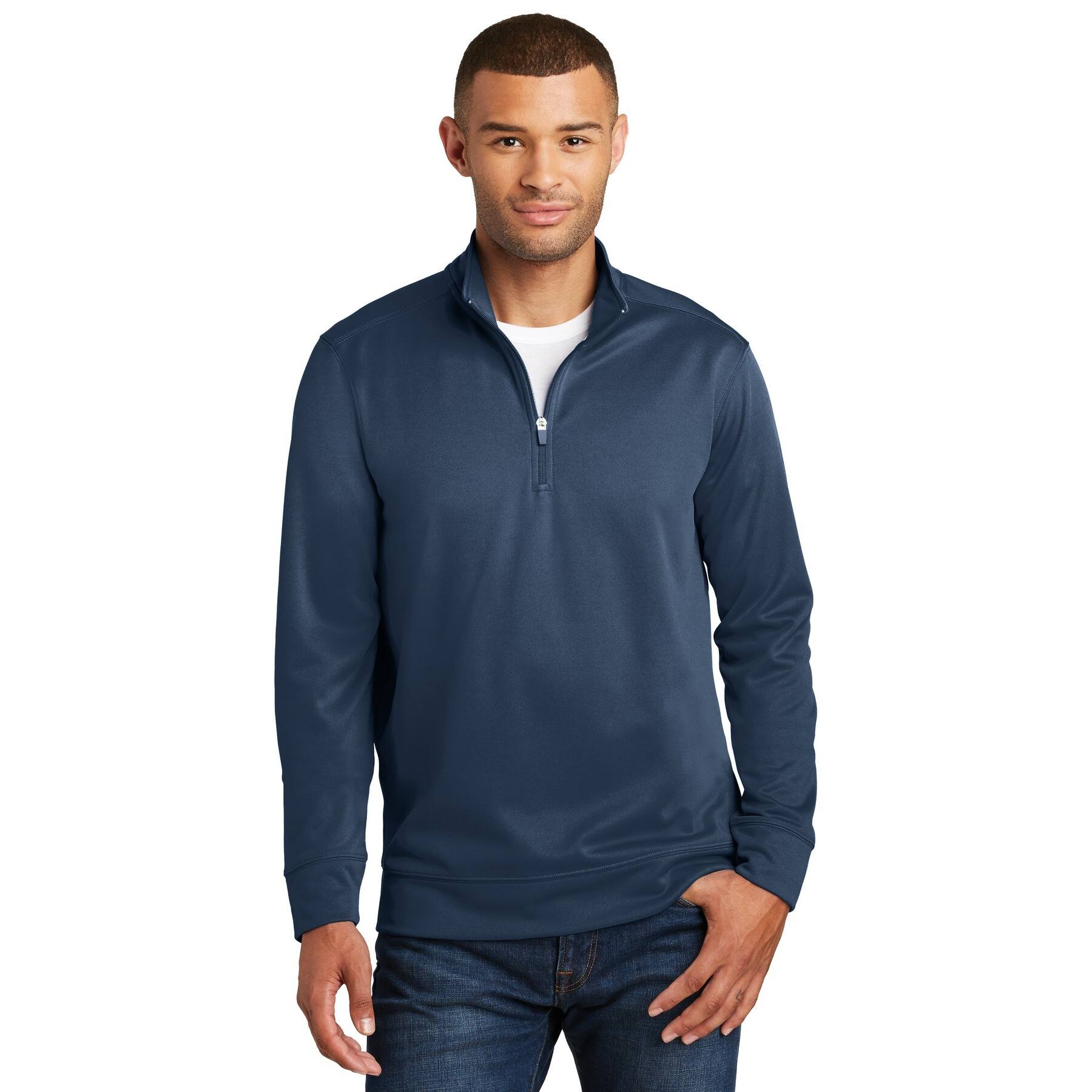 Port & Company® Performance Fleece 1/4-Zip Pullover Sweatshirt