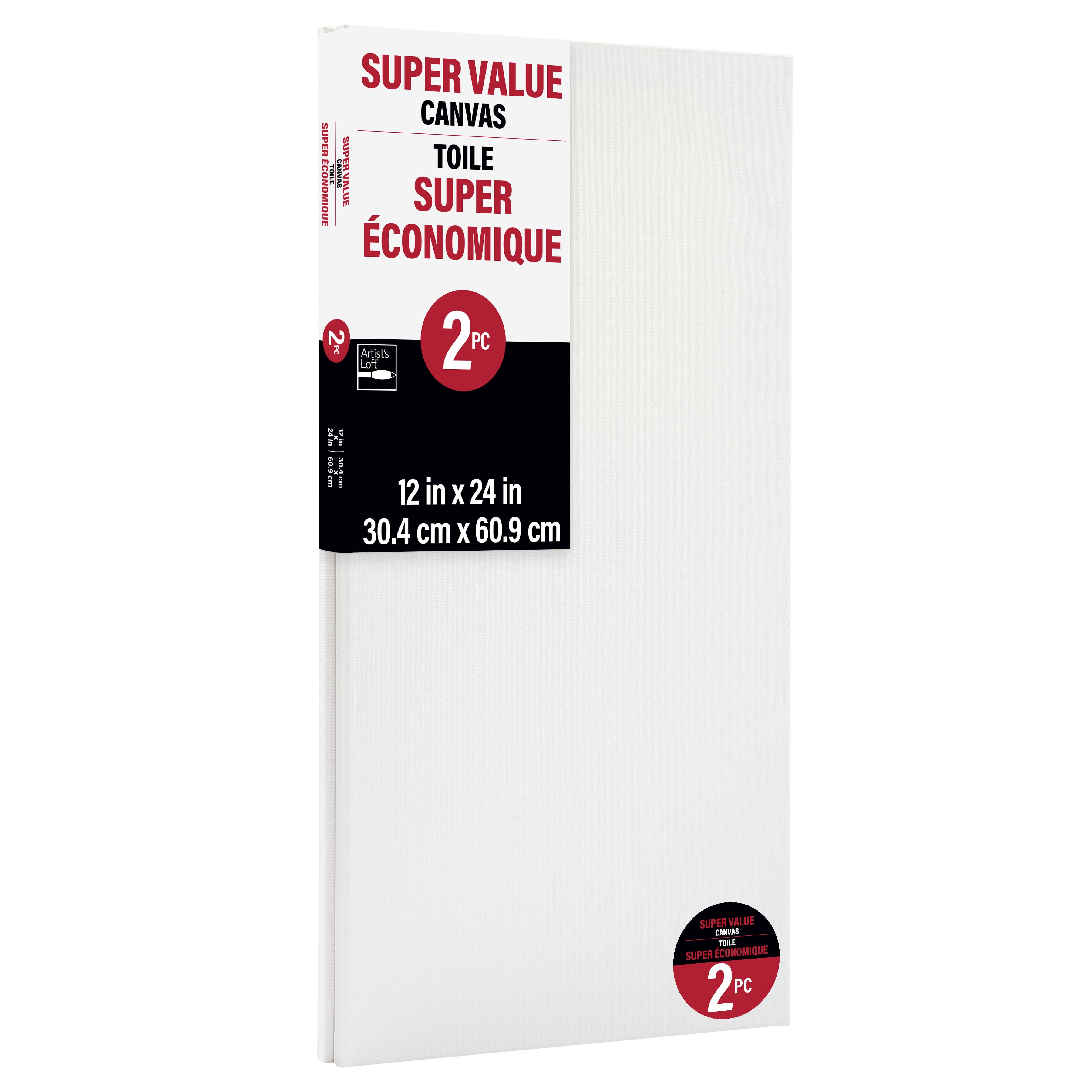 2 Pack Super Value&#xA0;Canvas by Artist&#x27;s Loft&#xAE;