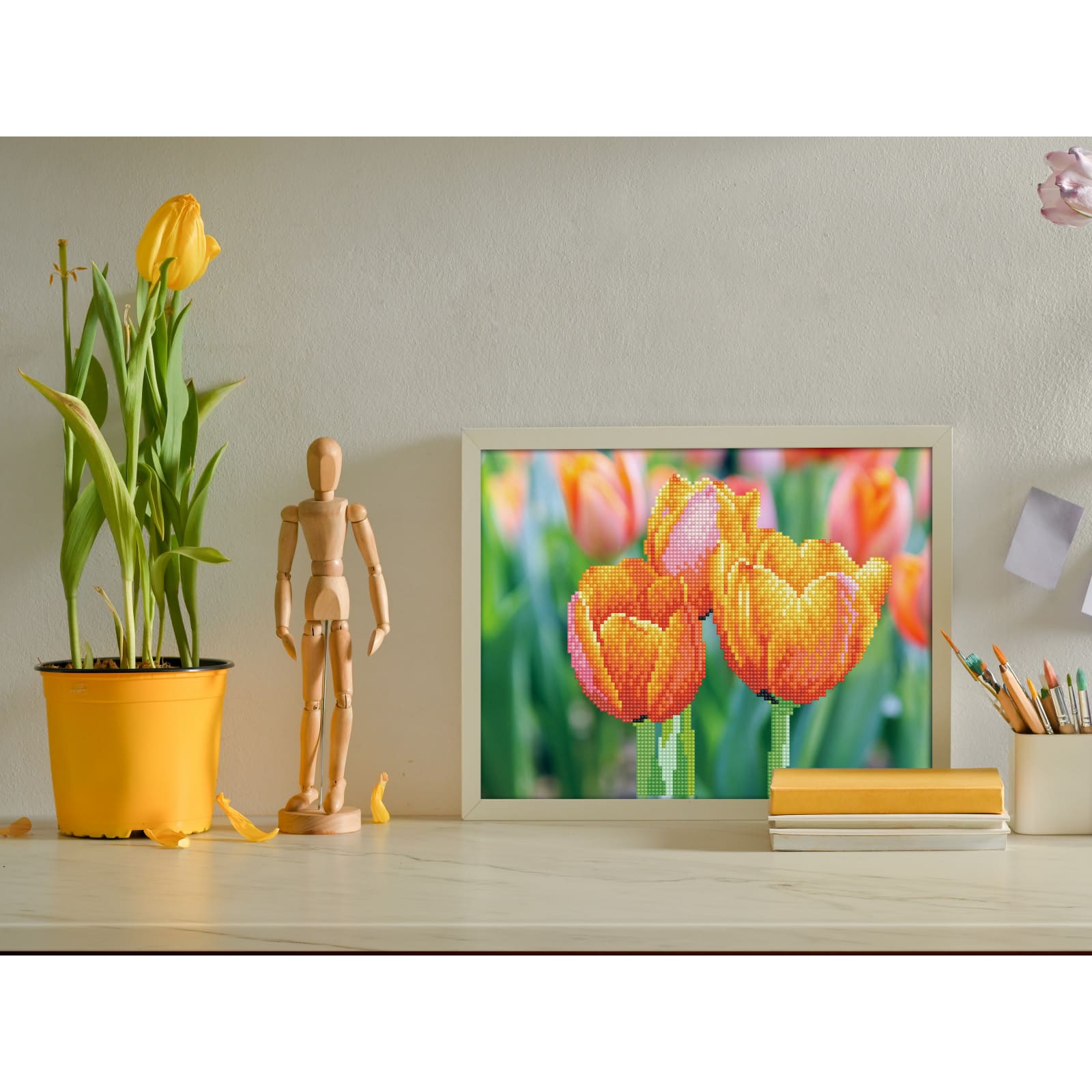 Diamond Dotz&#xAE; Love Tulips Diamond Painting Kit