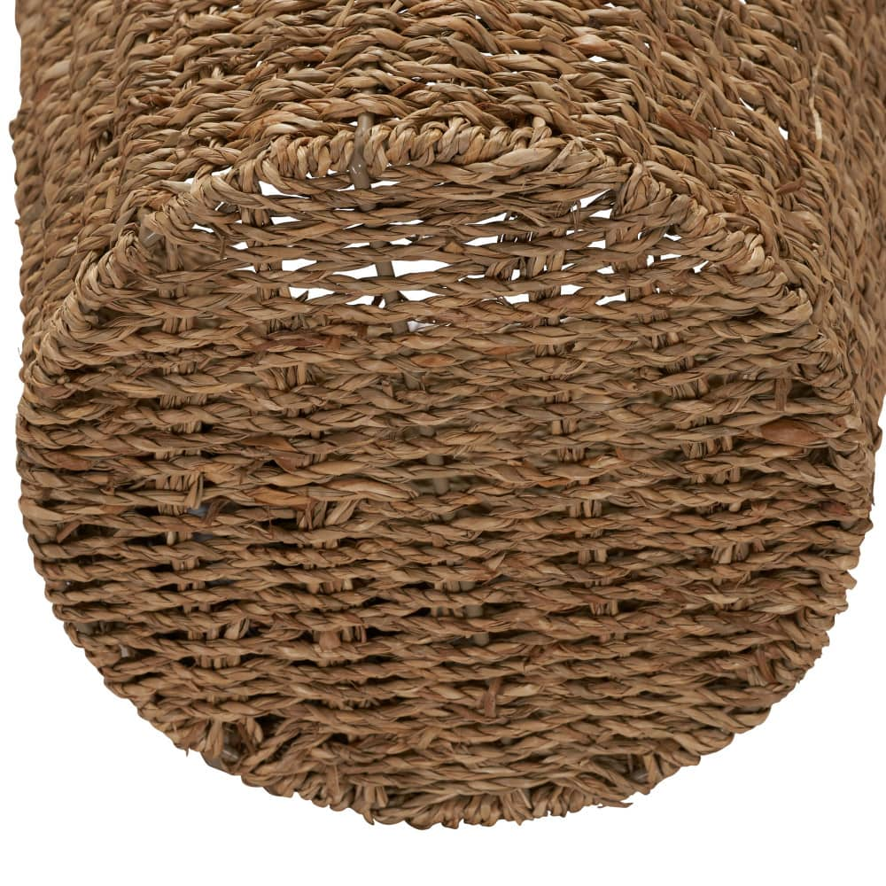 Household Essentials Seagrass Wicker Waste Basket