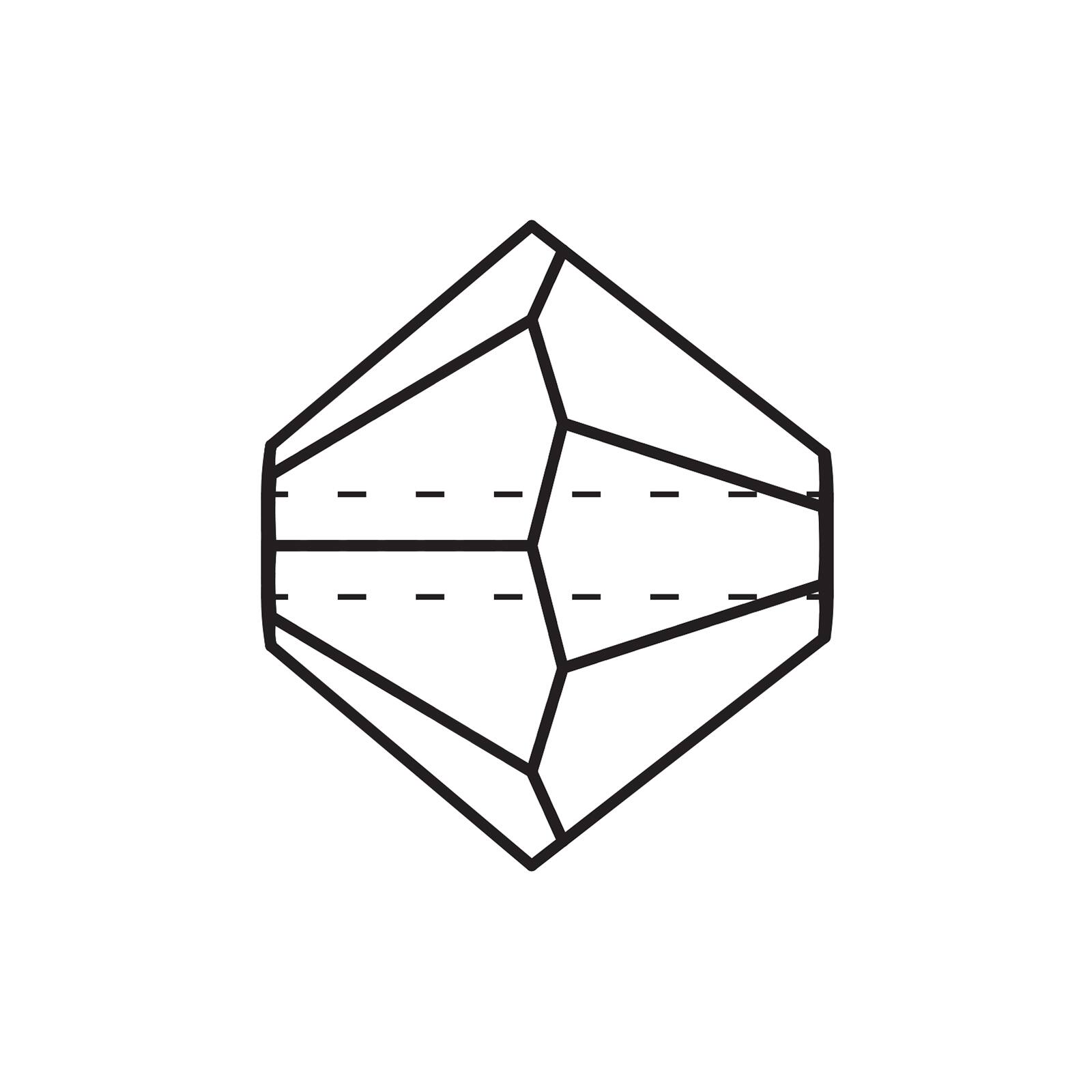 John Bead Preciosa 4mm Czech Crystal Rondelle Beads, 40ct.