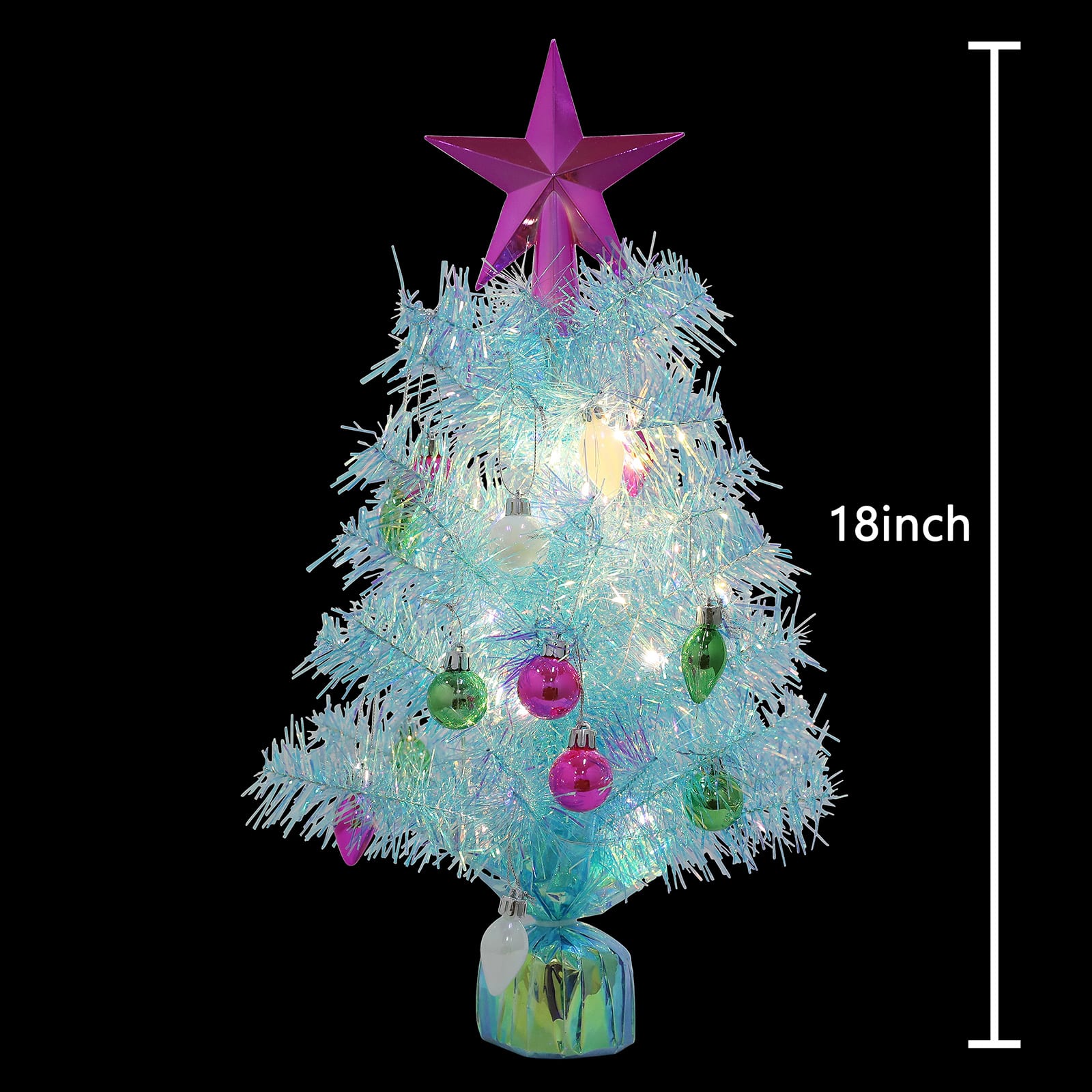 18" Tinsel Tree Kit by Ashland