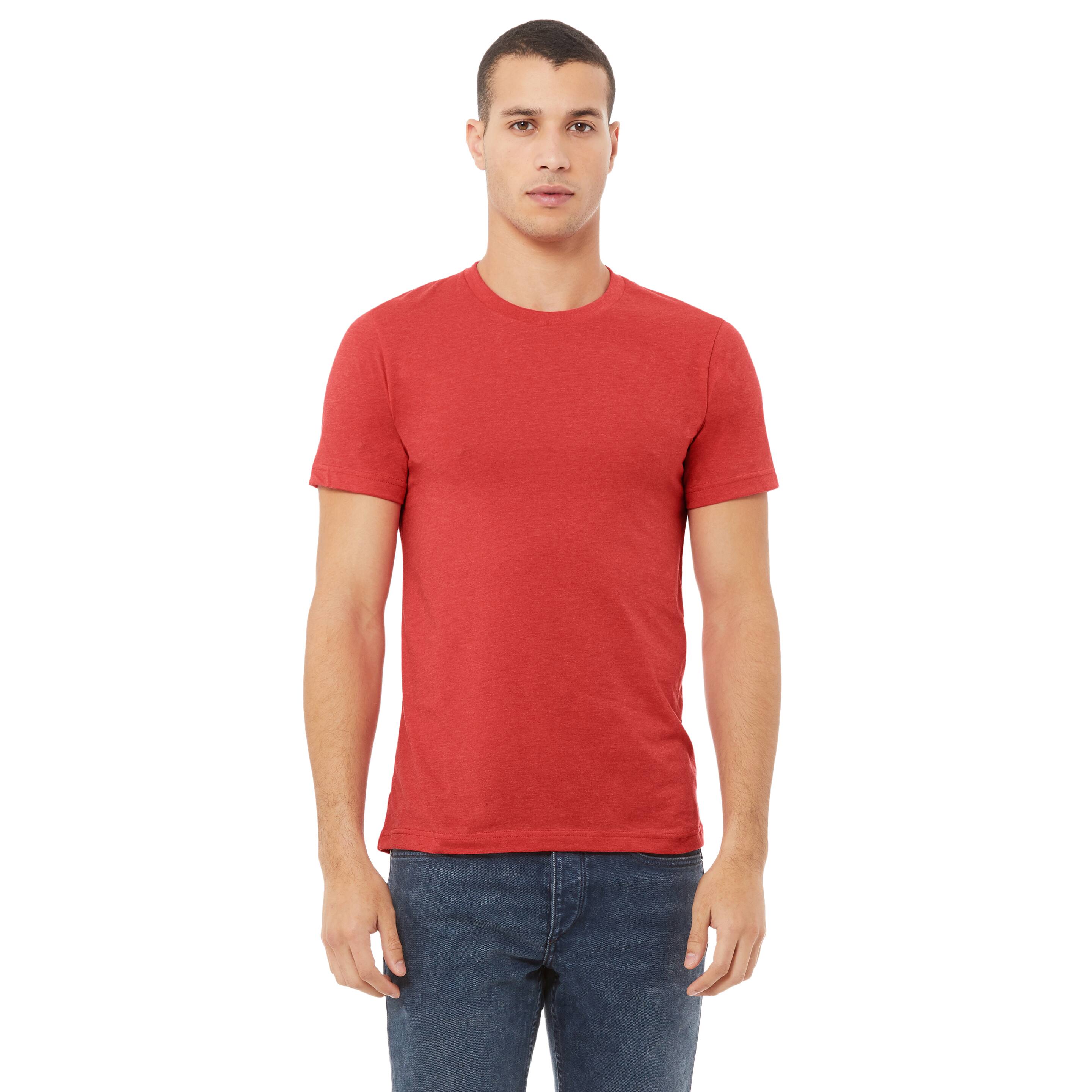 6 Pack: BELLA+CANVAS® Adult Unisex Heather T-Shirt