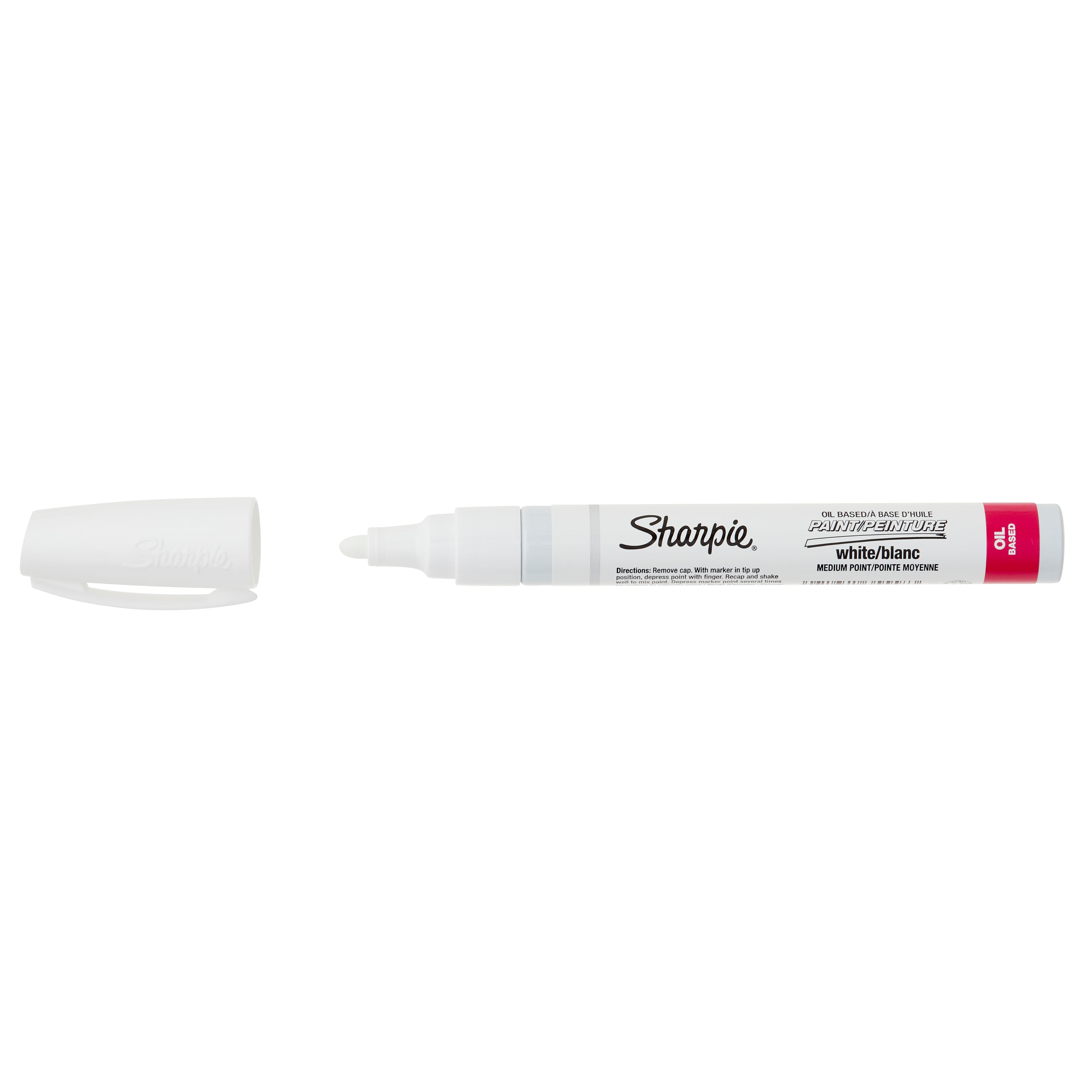 Sharpie Oil-based 2-Pack Medium Point White Paint Pen/Marker