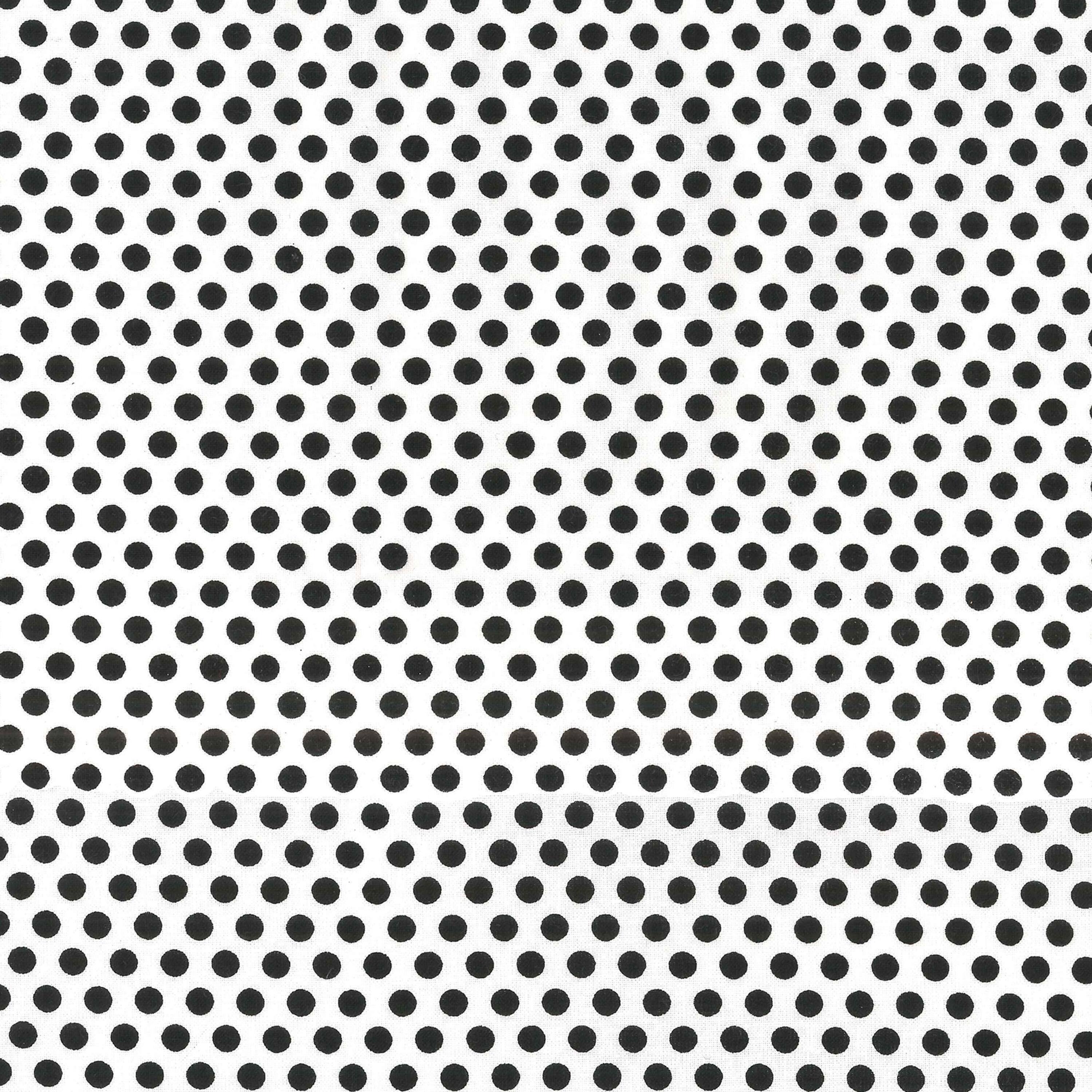 Large Black Polka Dot Cotton Fabric Michaels