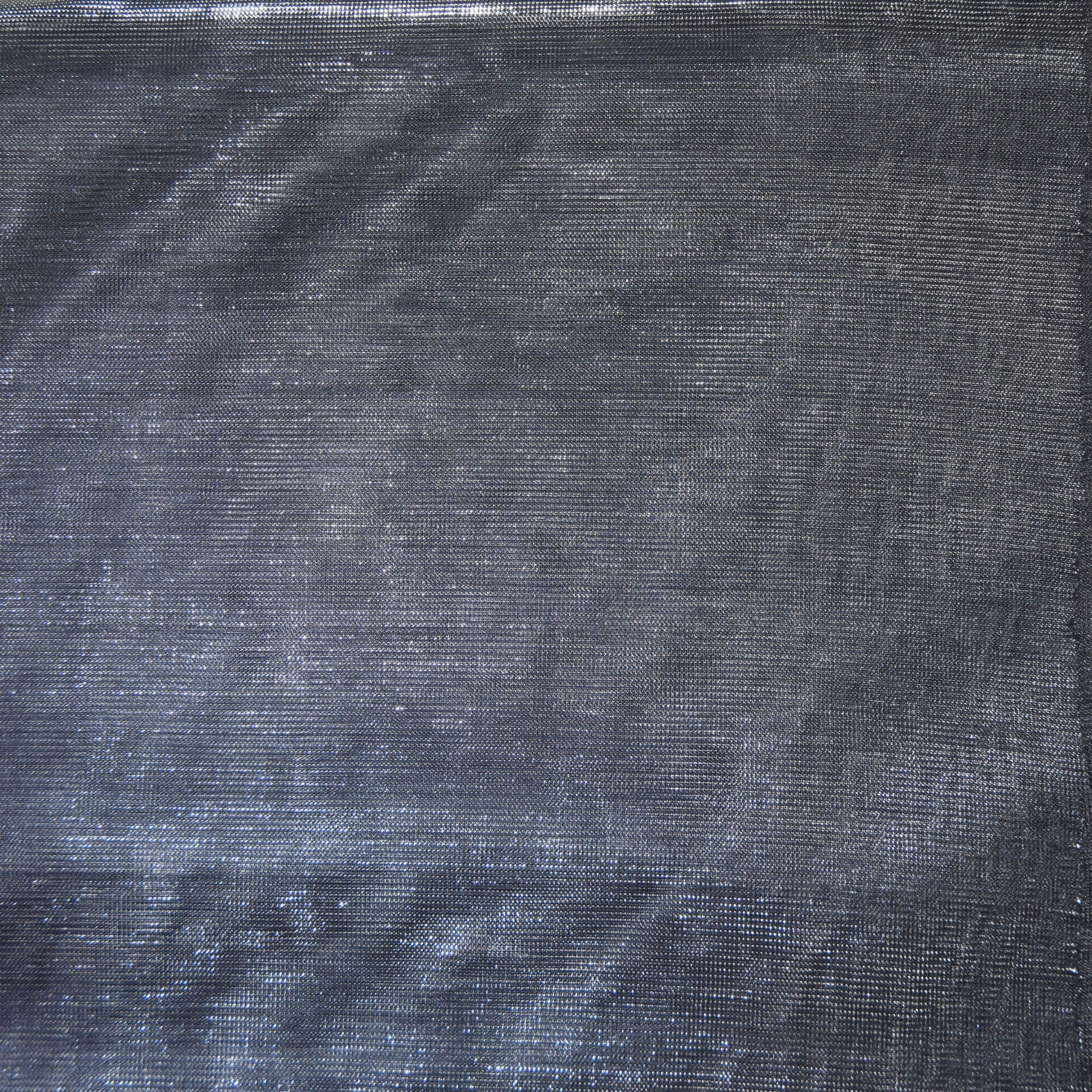 Feldman Silver Metallic Knit Fabric