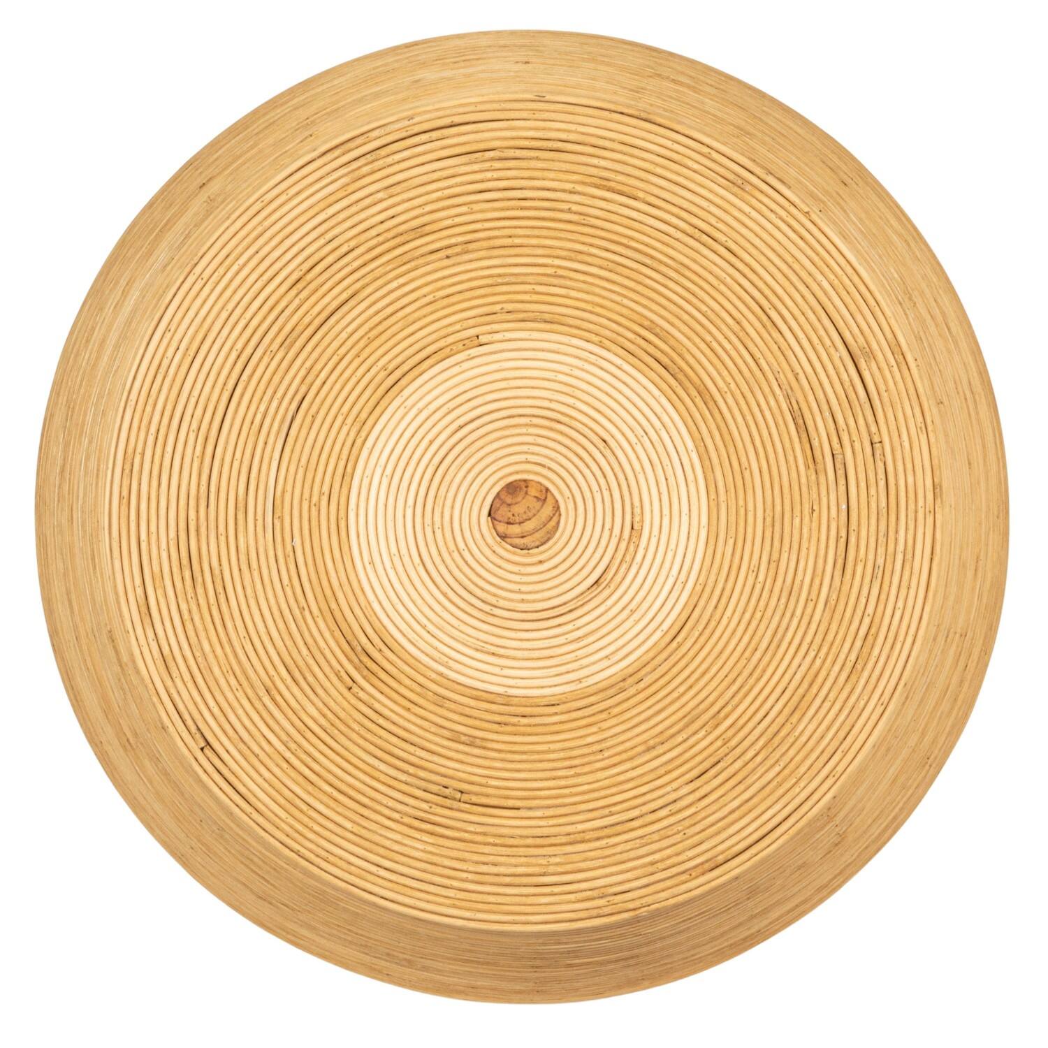 Hello Honey® Small Rattan Round Accent Table