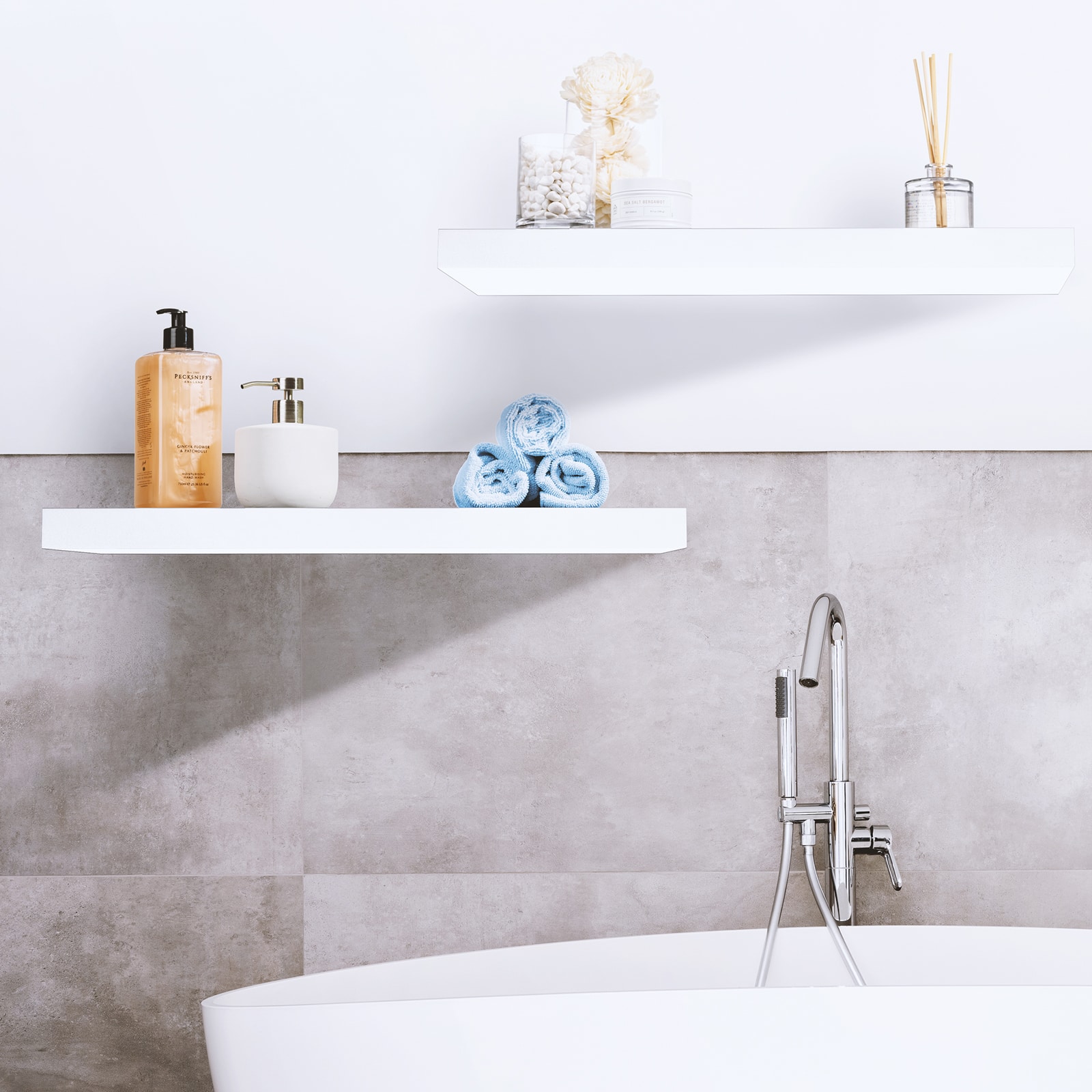 Sorbus 23.7" Extra Long Decorative Floating Shelves, 2ct.