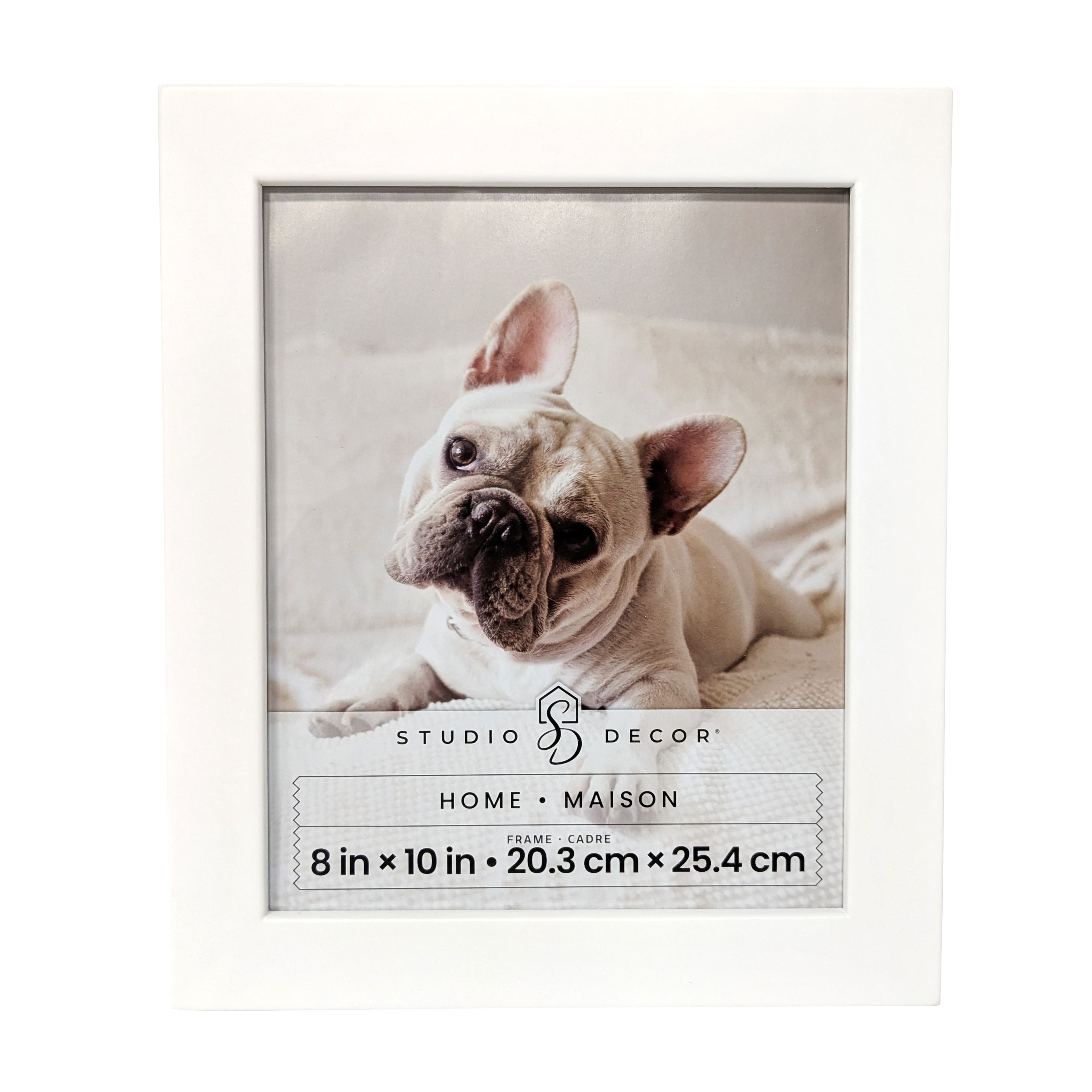 6 Pack: Home 8" x 10" White Flat Frame by Studio Décor®