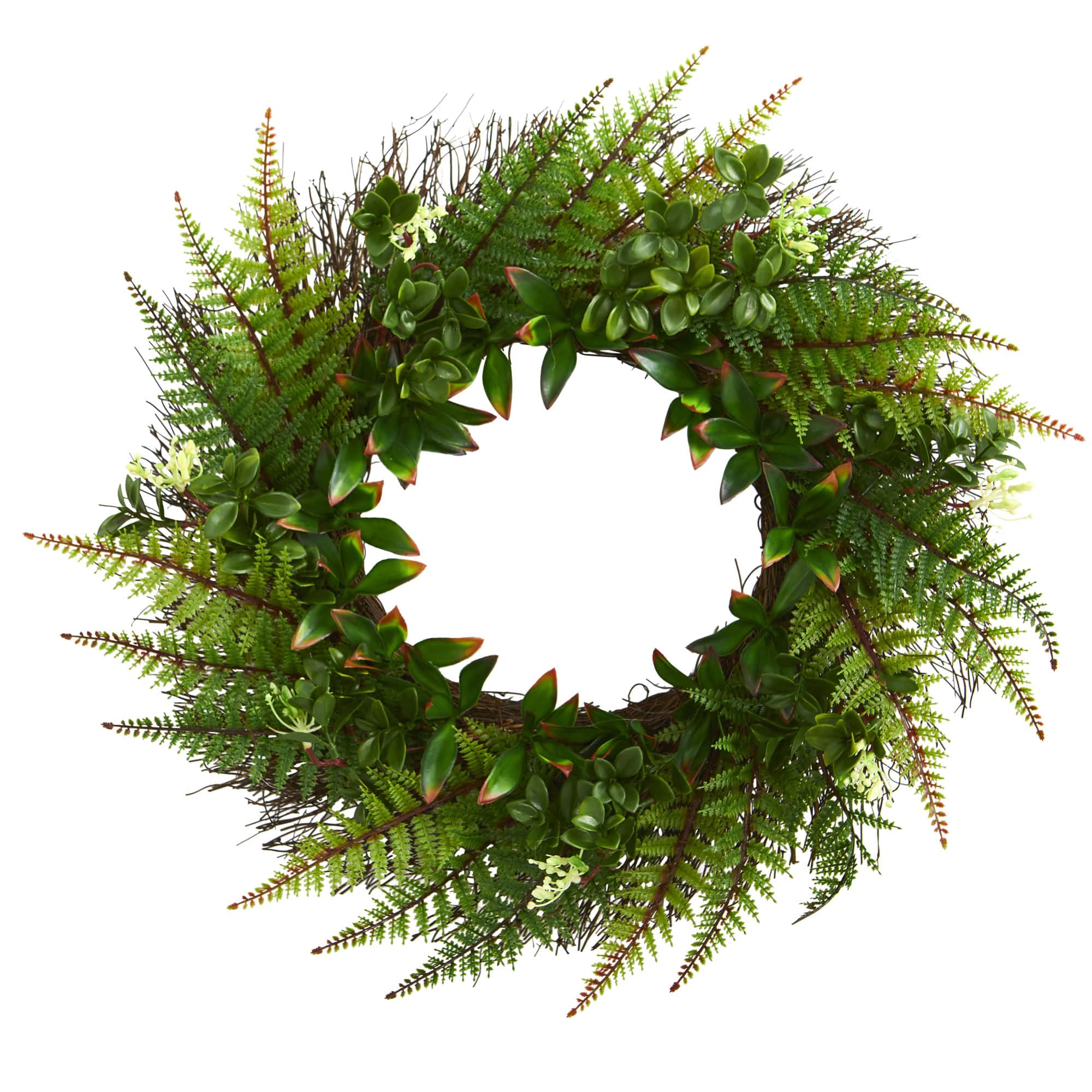 23&#x201D; Fern Wreath