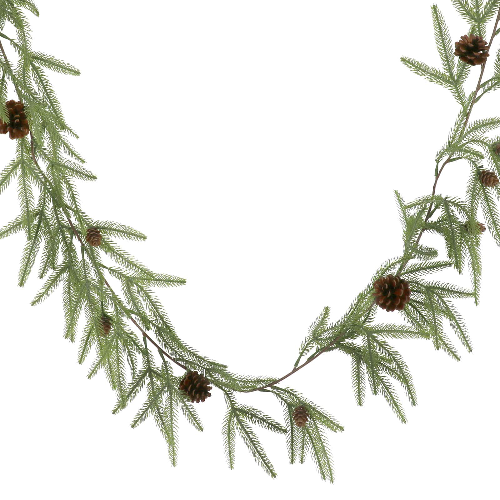 6ft. Green Soft Pine &#x26; Pinecone Garland by Ashland&#xAE;