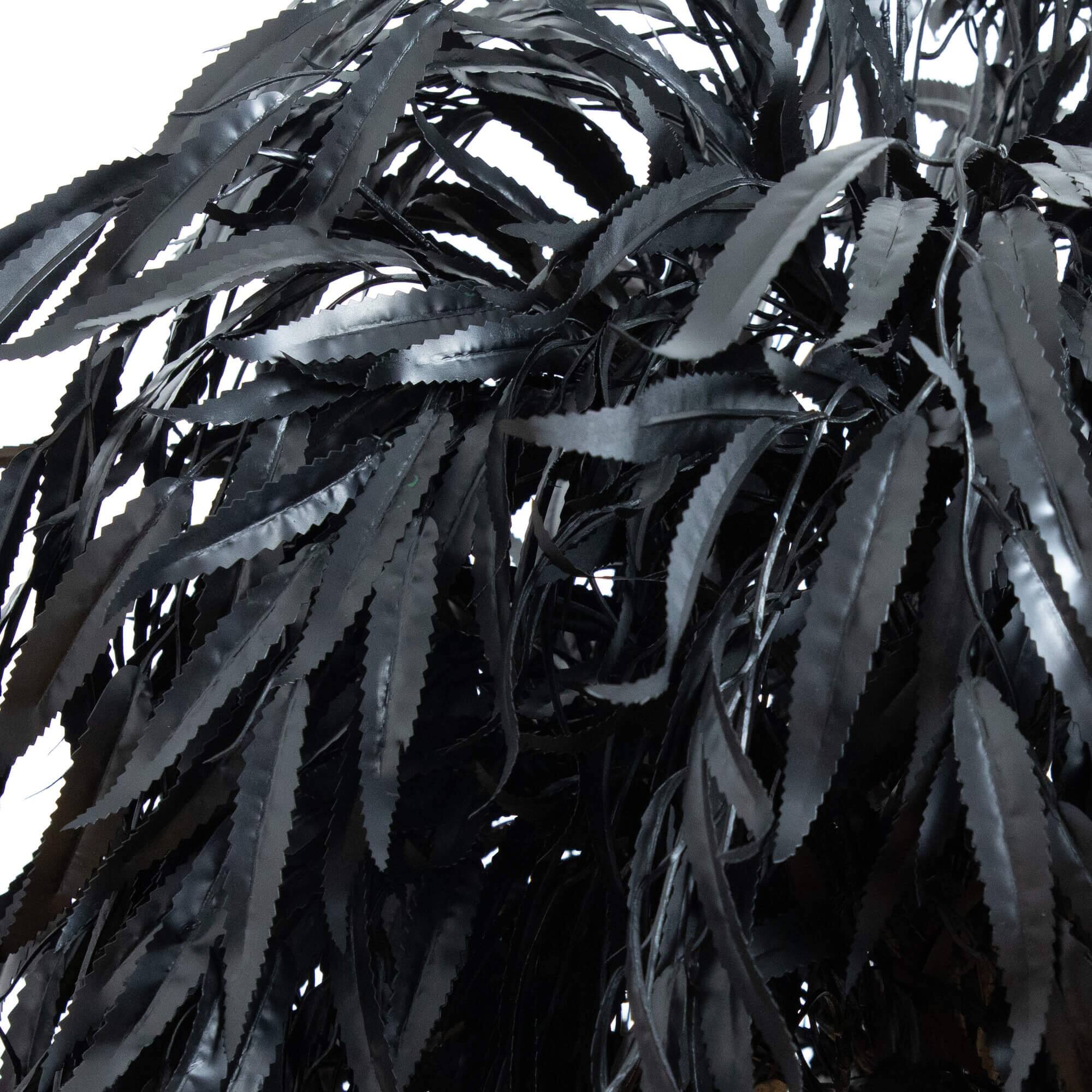 4ft. Artificial Halloween Black Willow Tree