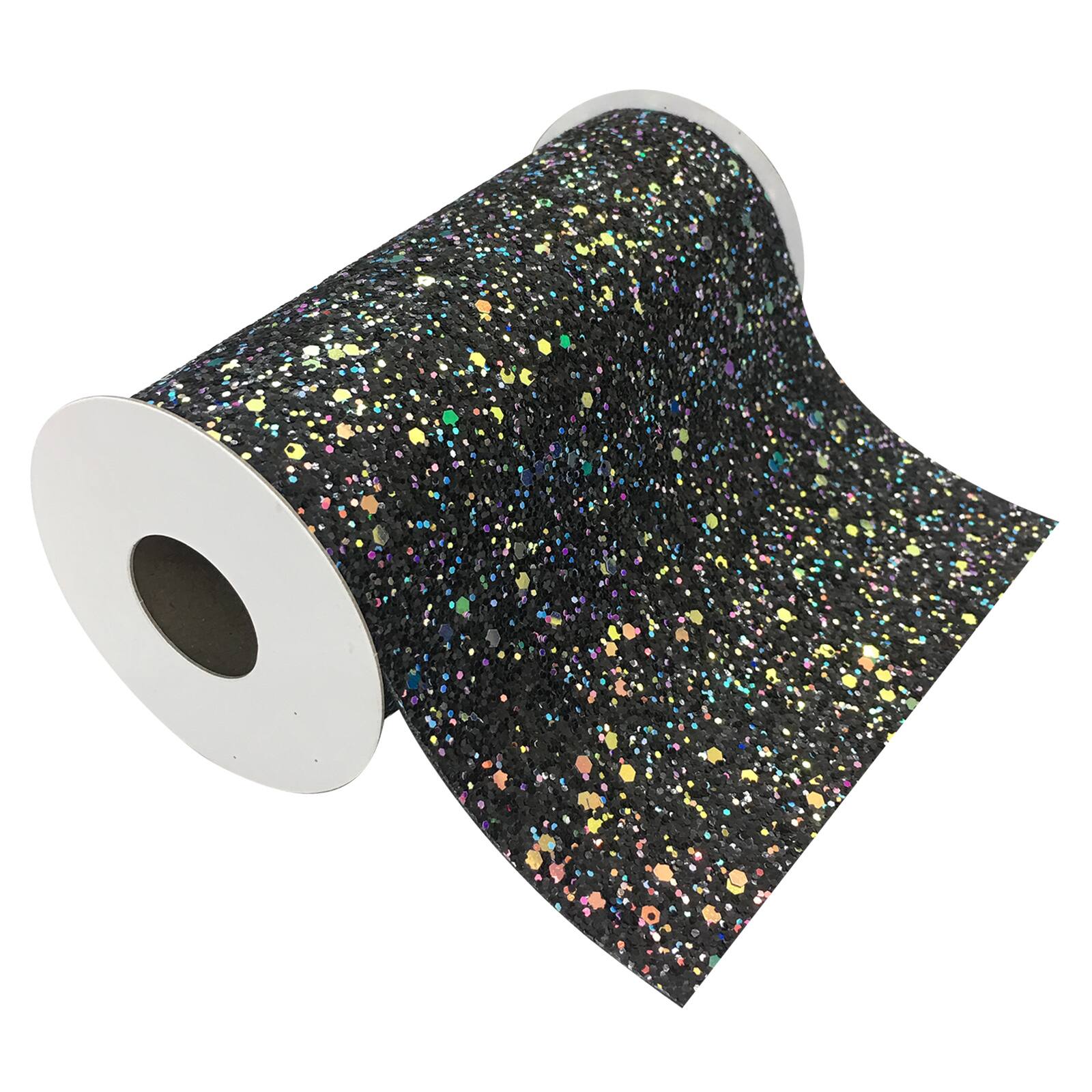12 Pack: 5.375" x 1yd. Encrusted Glitter Ribbon by Celebrate It™