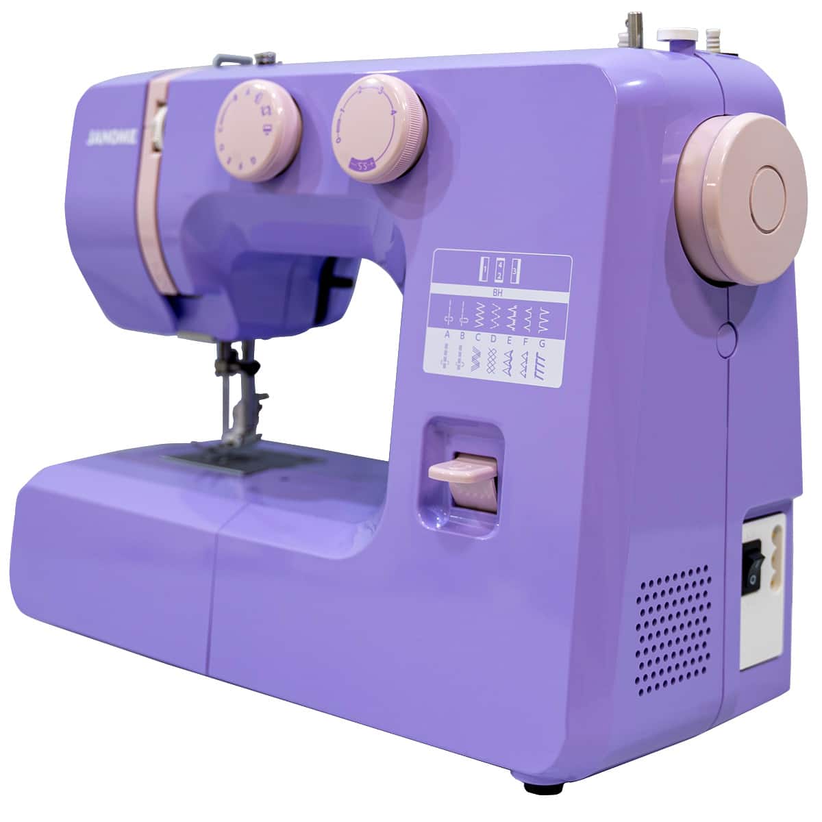 Janome Lovely Lilac Easy-to-Use Sewing Machine