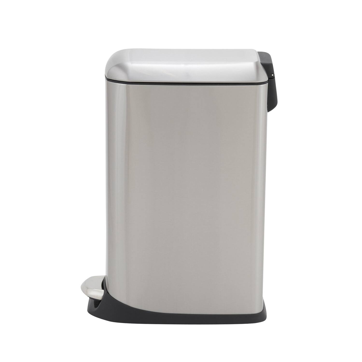 Household Essentials 5 gal. Slim Stainless Steel Trash Can