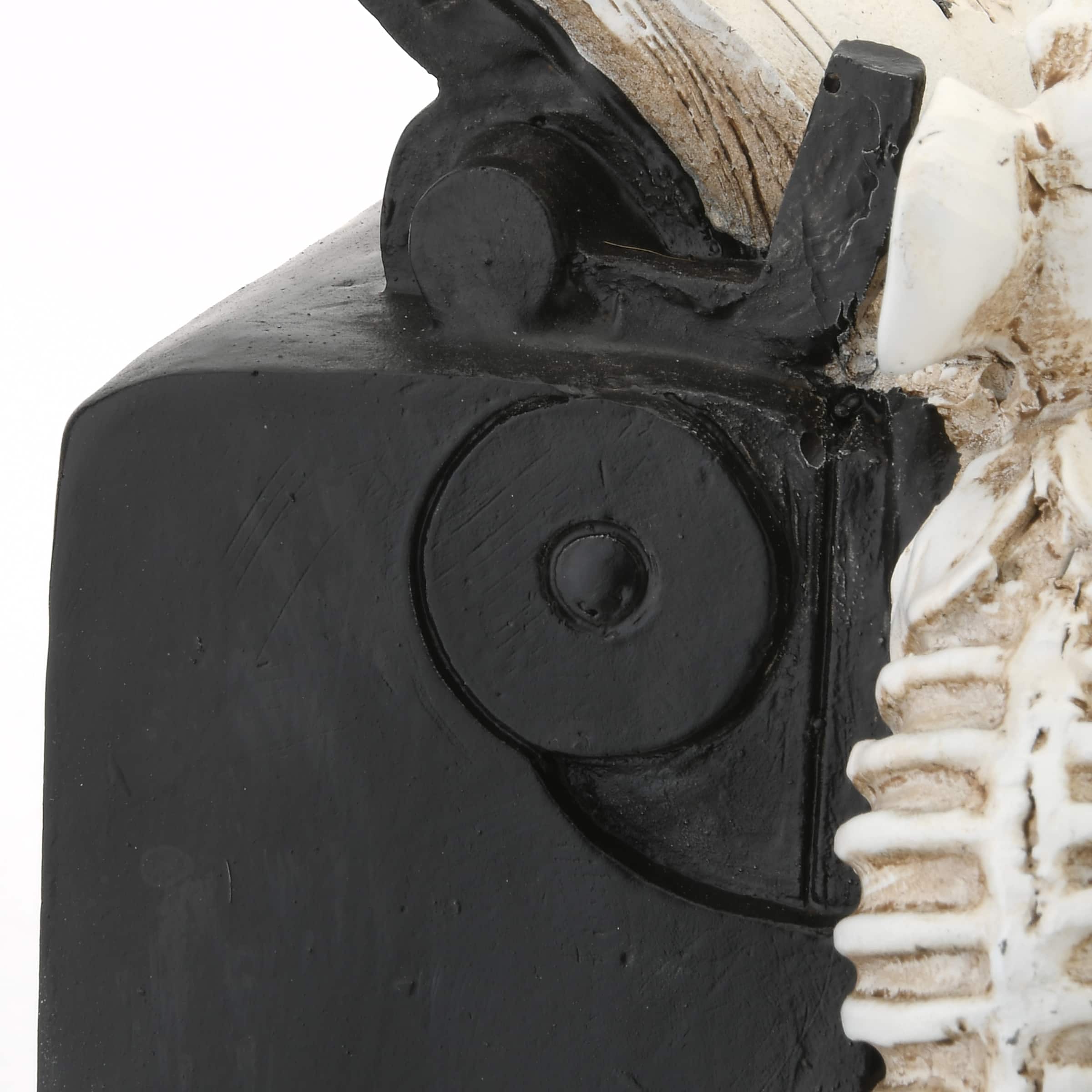 8&#x22; Skull Typewriter with Rats