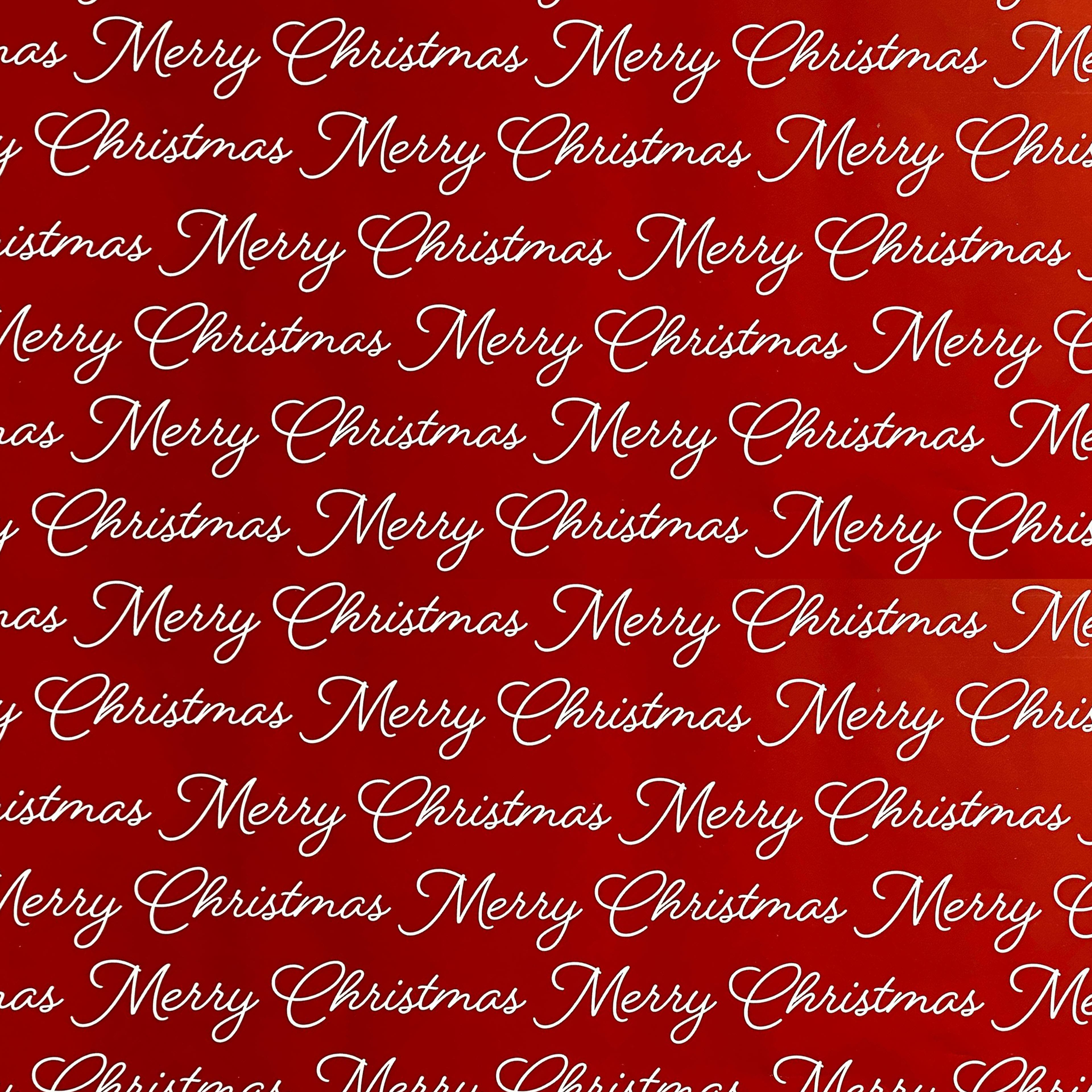 Red Merry Christmas Gift Wrap by Celebrate It™ | Michaels