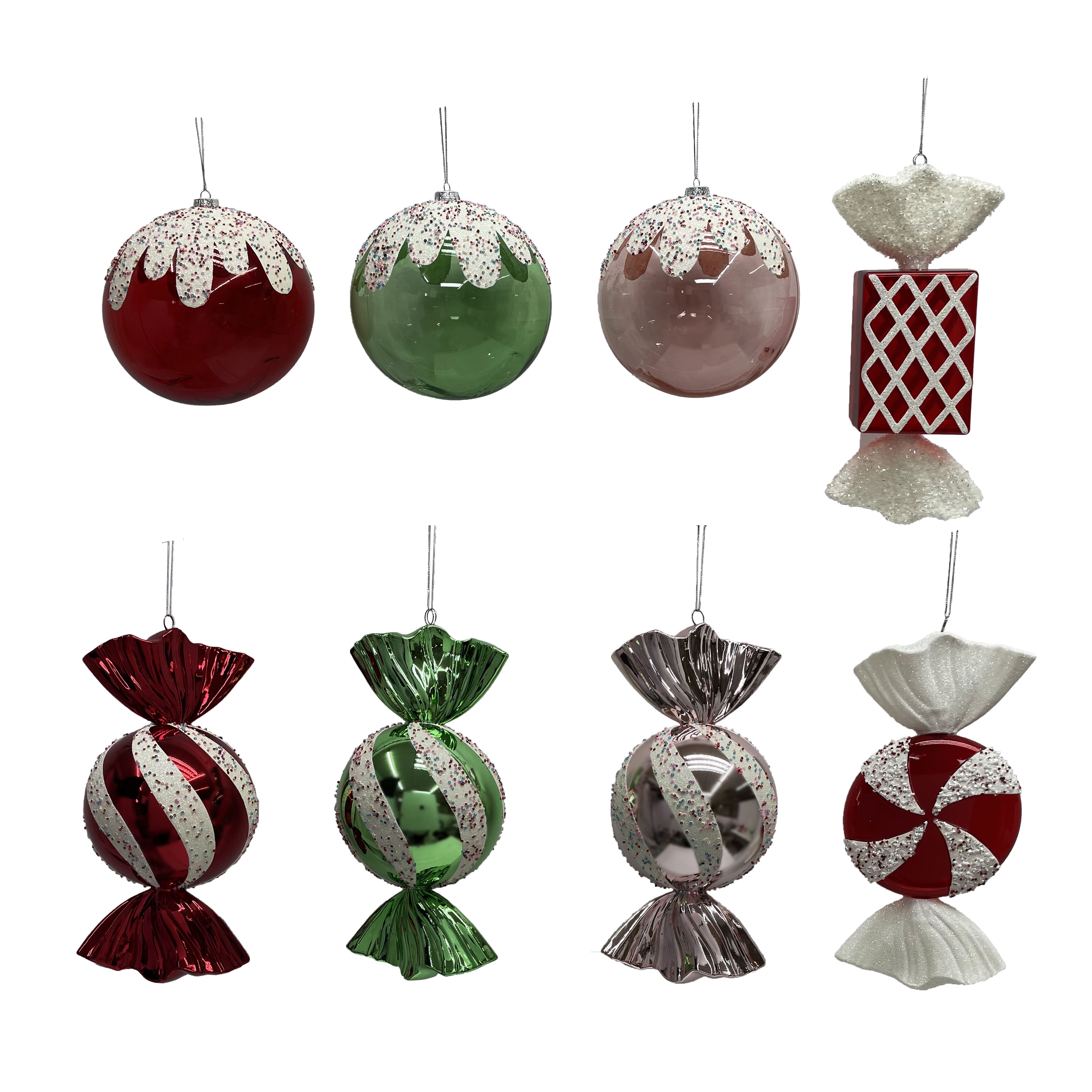 Assorted Jumbo Christmas Candy Ornament by Ashland&#xAE;, 1pc.