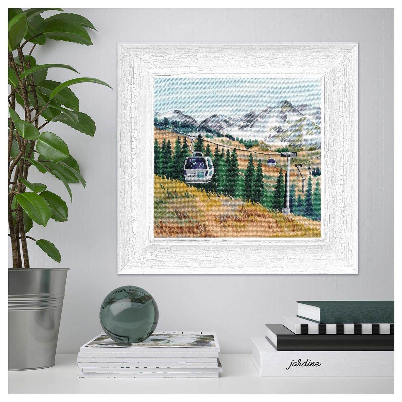 Oven Mount Chimbulak Cross Stitch Kit