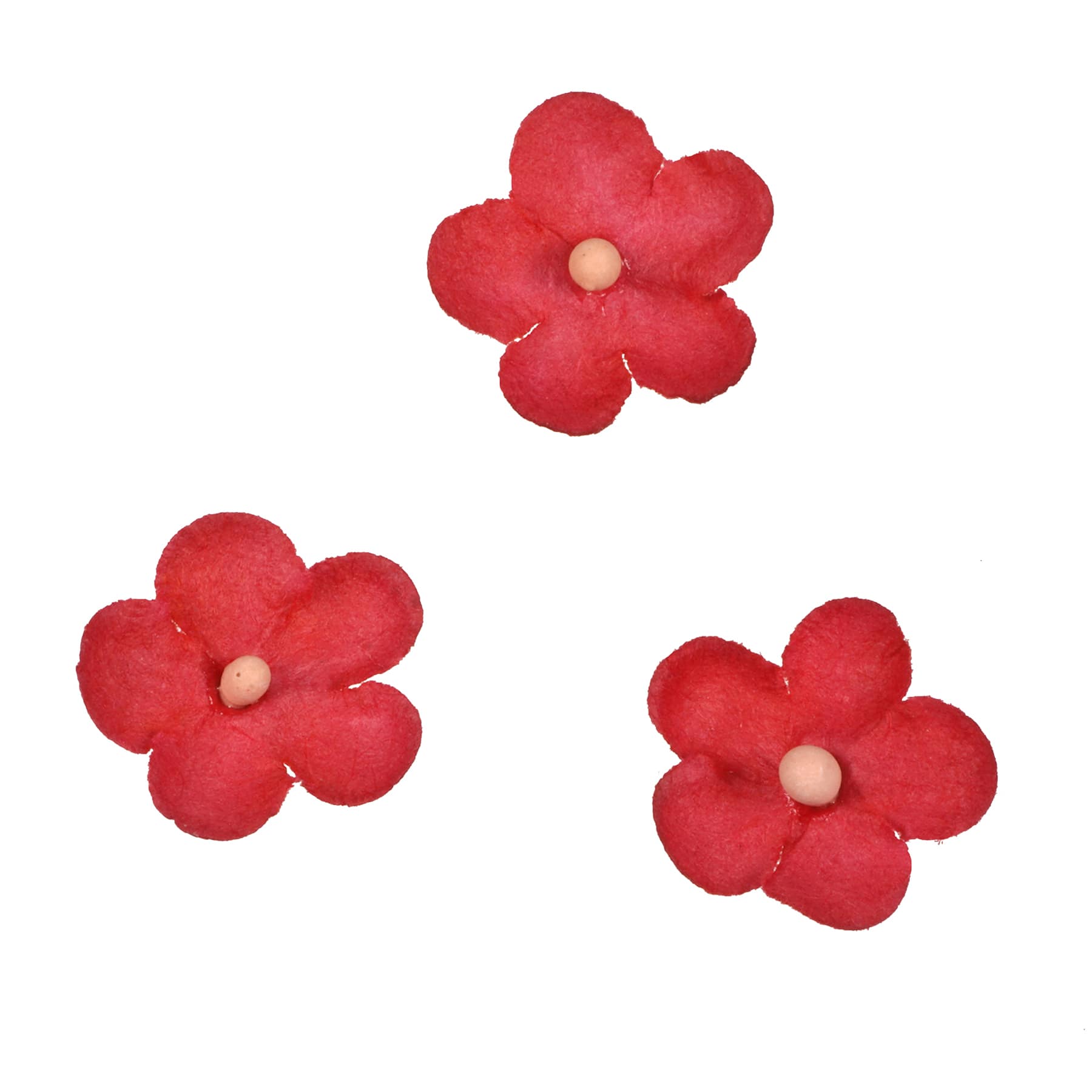 Red Paper Flowers by Recollections&#x2122;, 120ct.