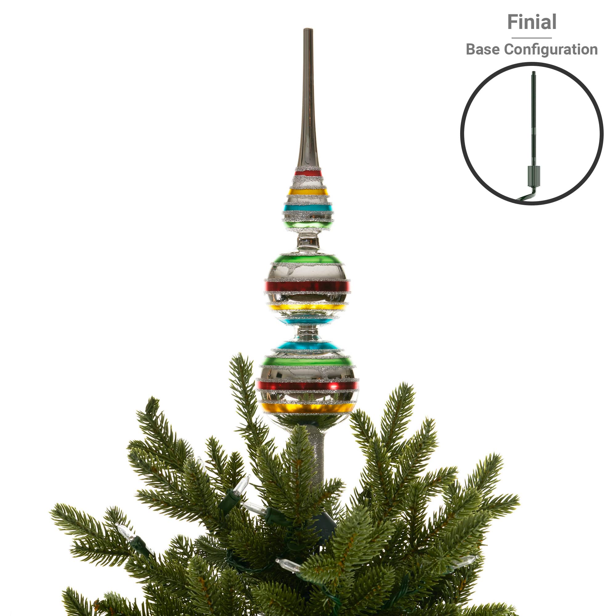 Village Lighting Christmas Tree Topper Holder