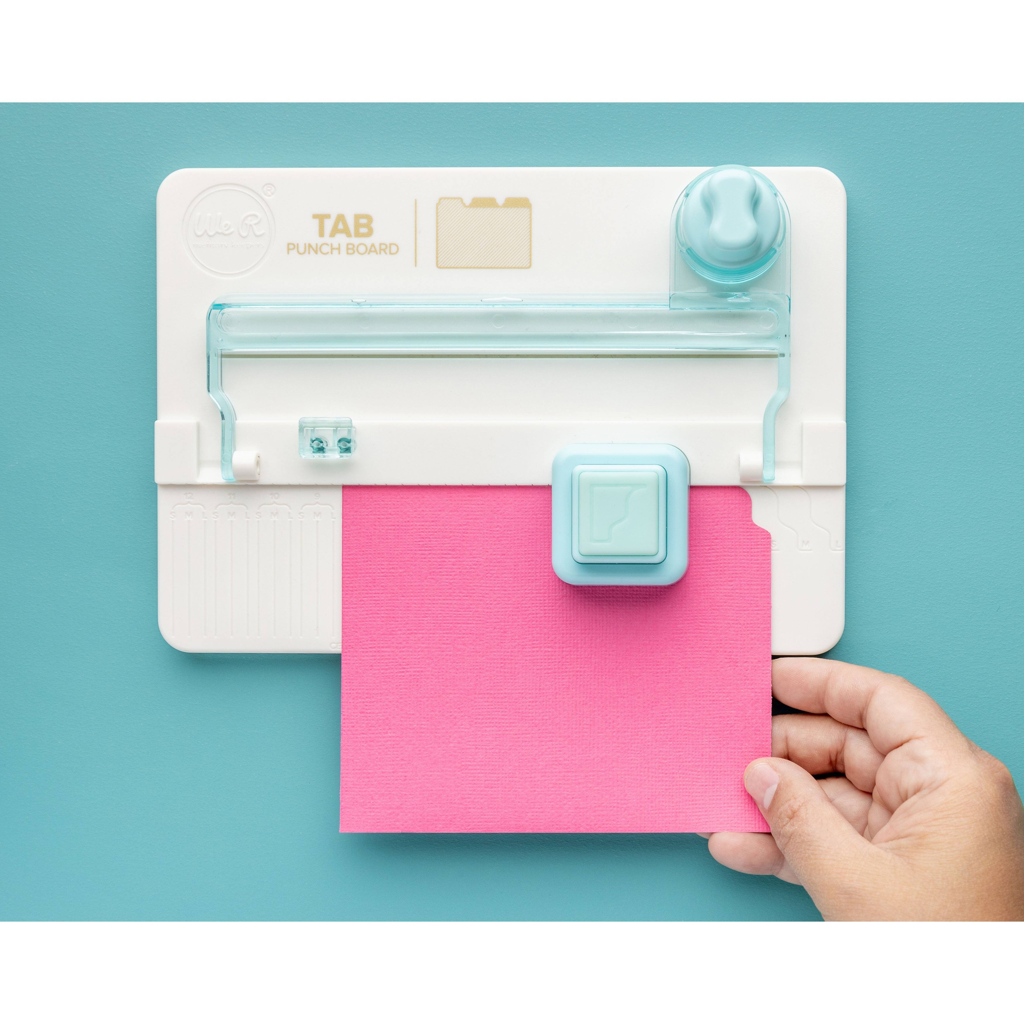 We R Memory Keepers® Tab Punch Board, 8.51" x 9.26