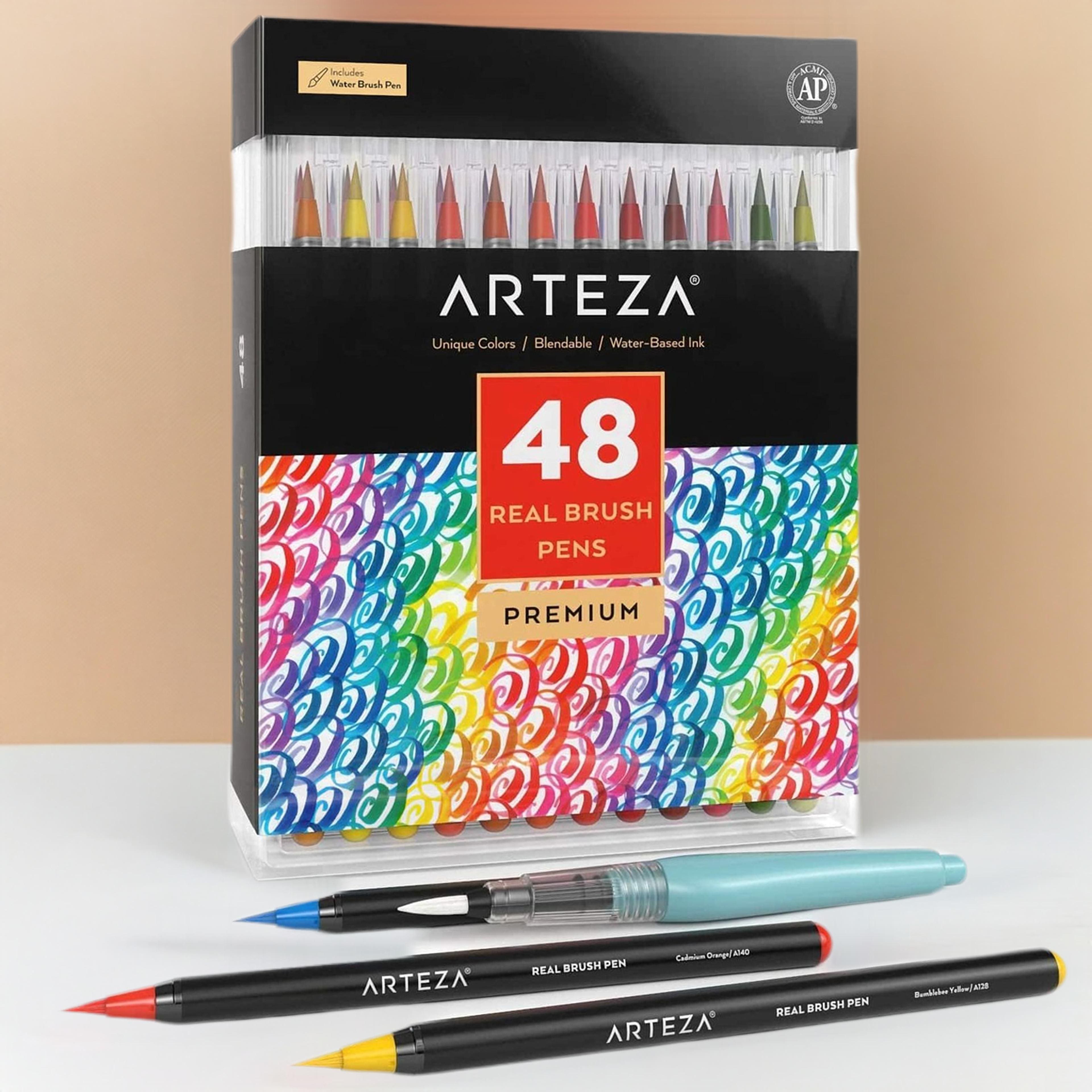 Arteza&#xAE; 48 Real Brush Pens&#xAE; Set