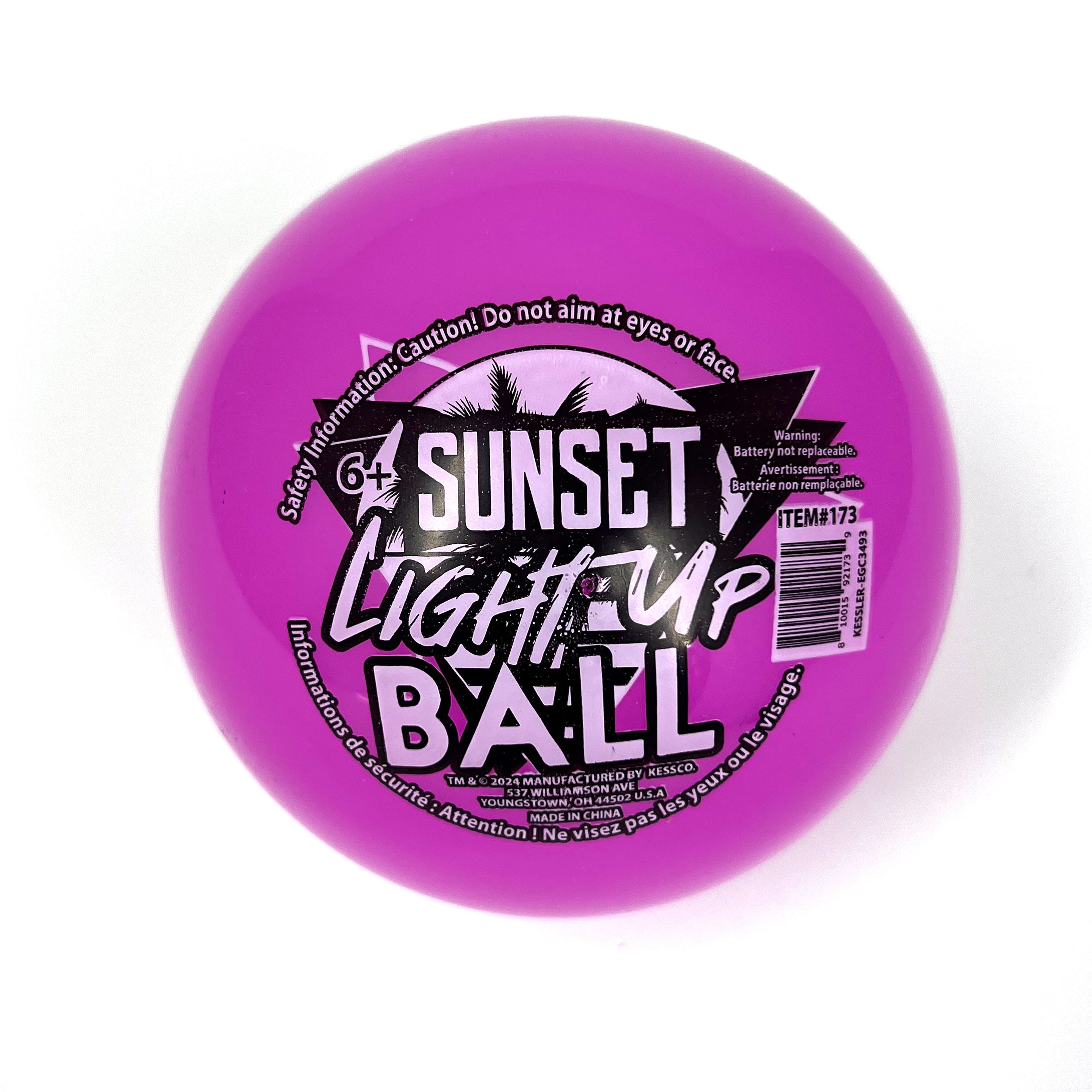 Assorted Kess&#xAE; Sunset Light-Up Ball