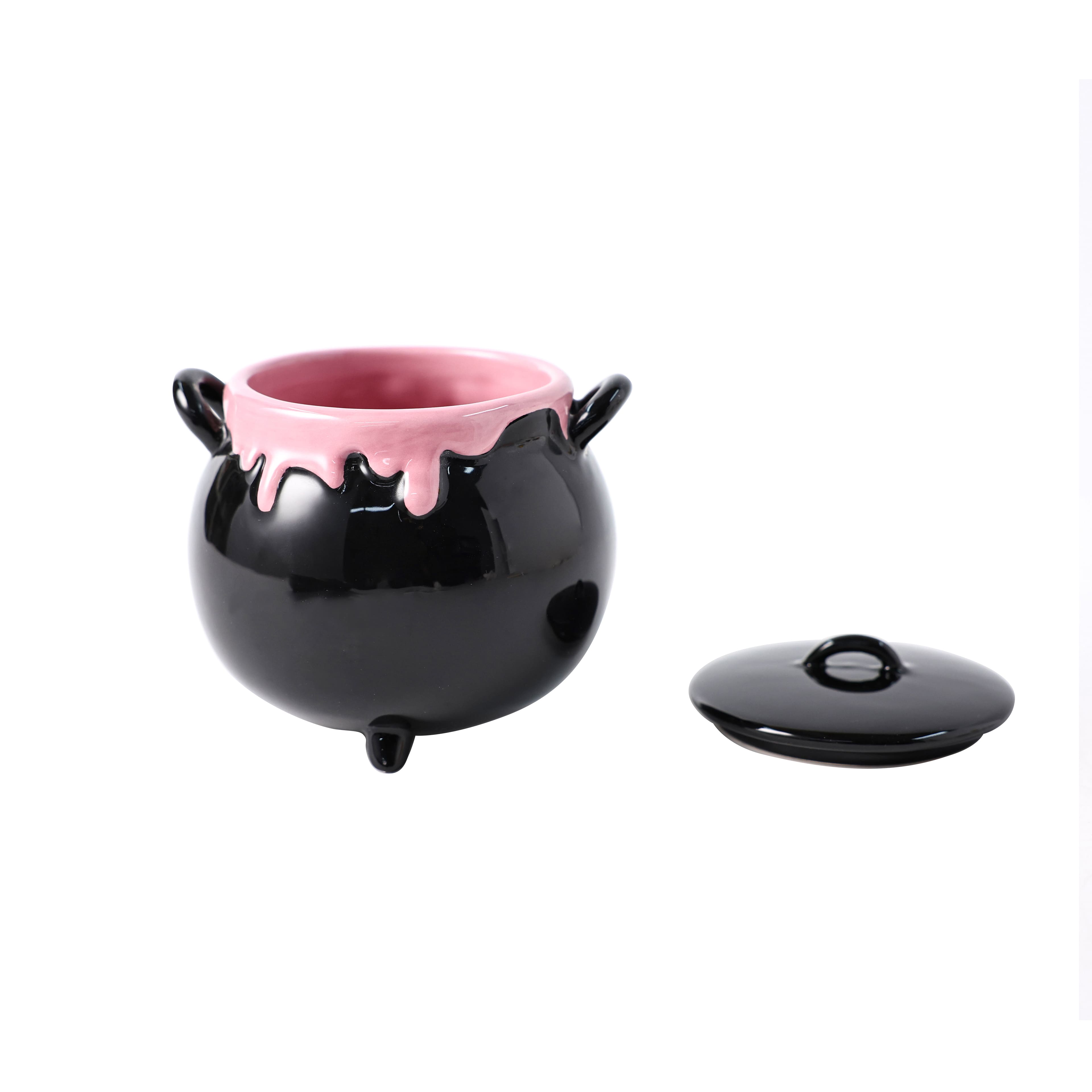 4&#x22; Venom Ceramic Pot with Lid by Ashland&#xAE;