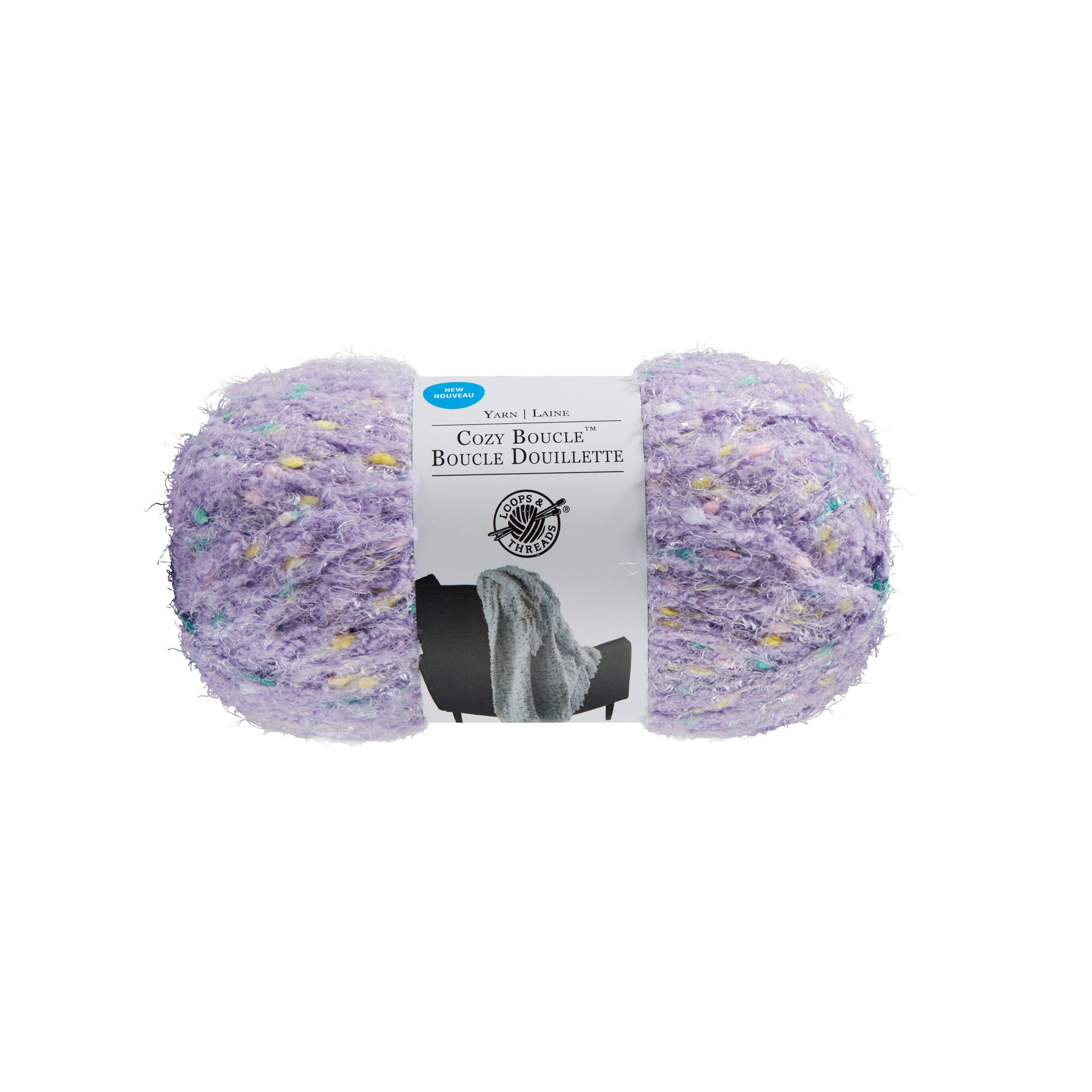 Cozy Boucle™ Yarn by Loops & Threads® Michaels