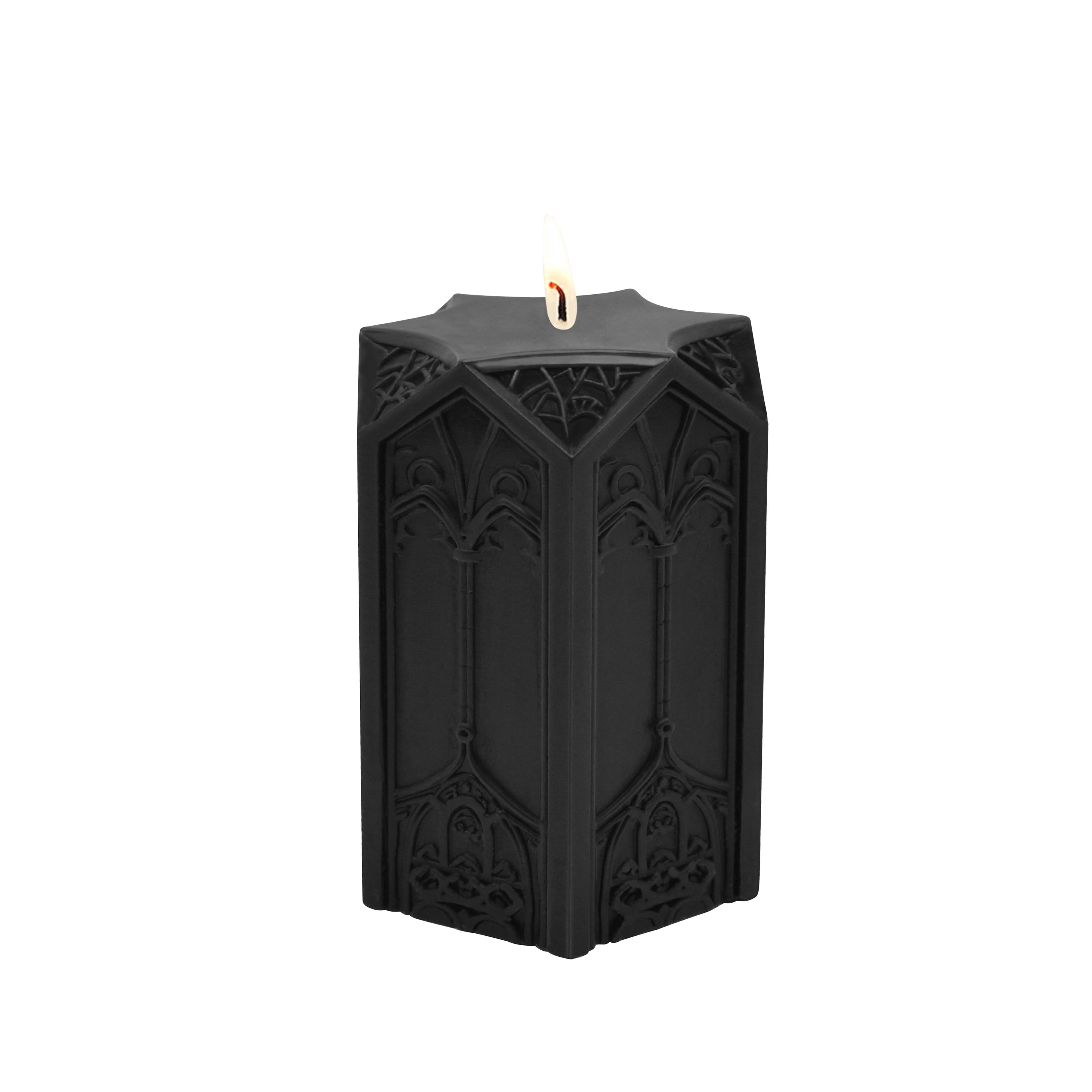 4&#x22; Black Cathedral Citrus Phantom Scented Candle by Ashland&#xAE;