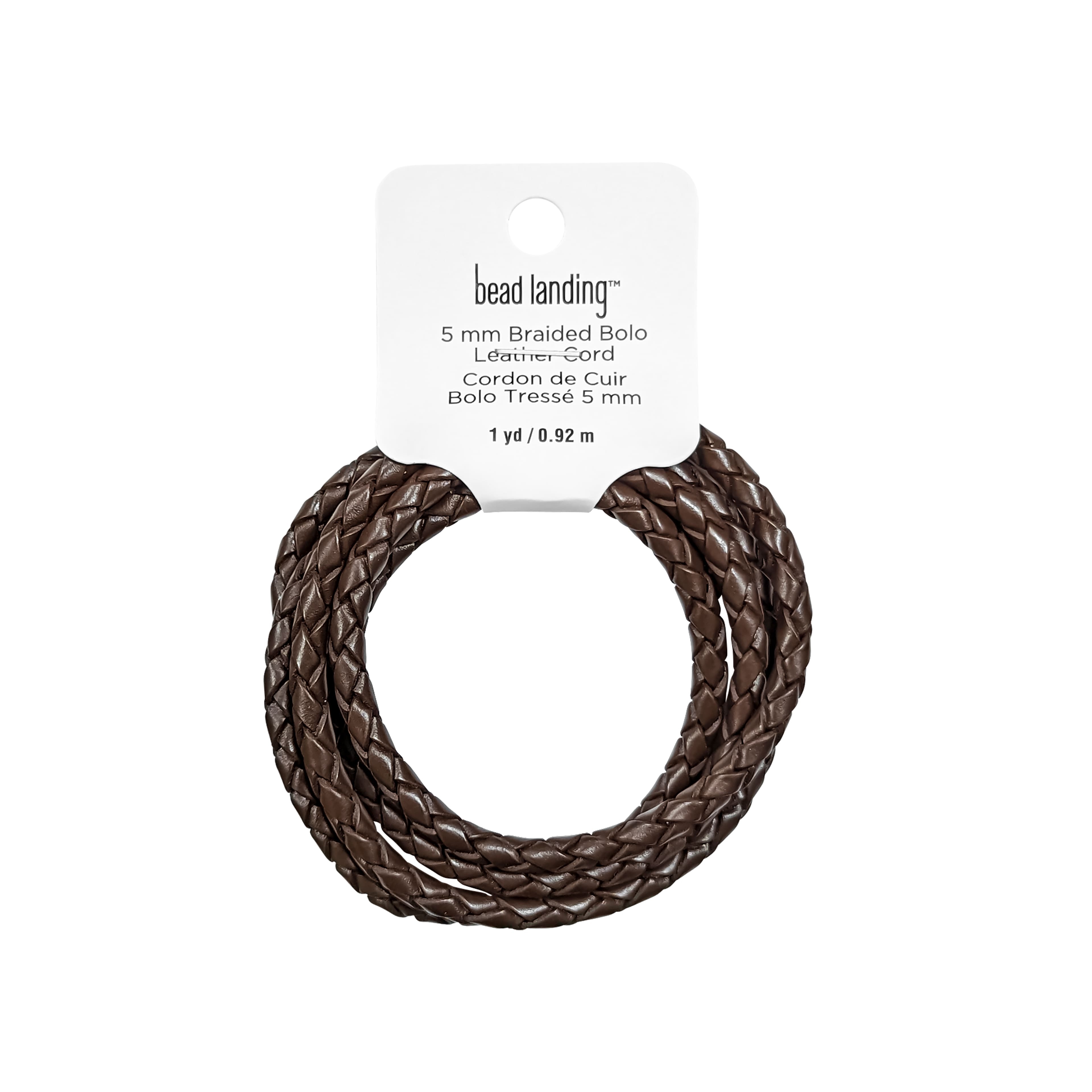 12 Pack: Brown Leather Cording by Bead Landing™