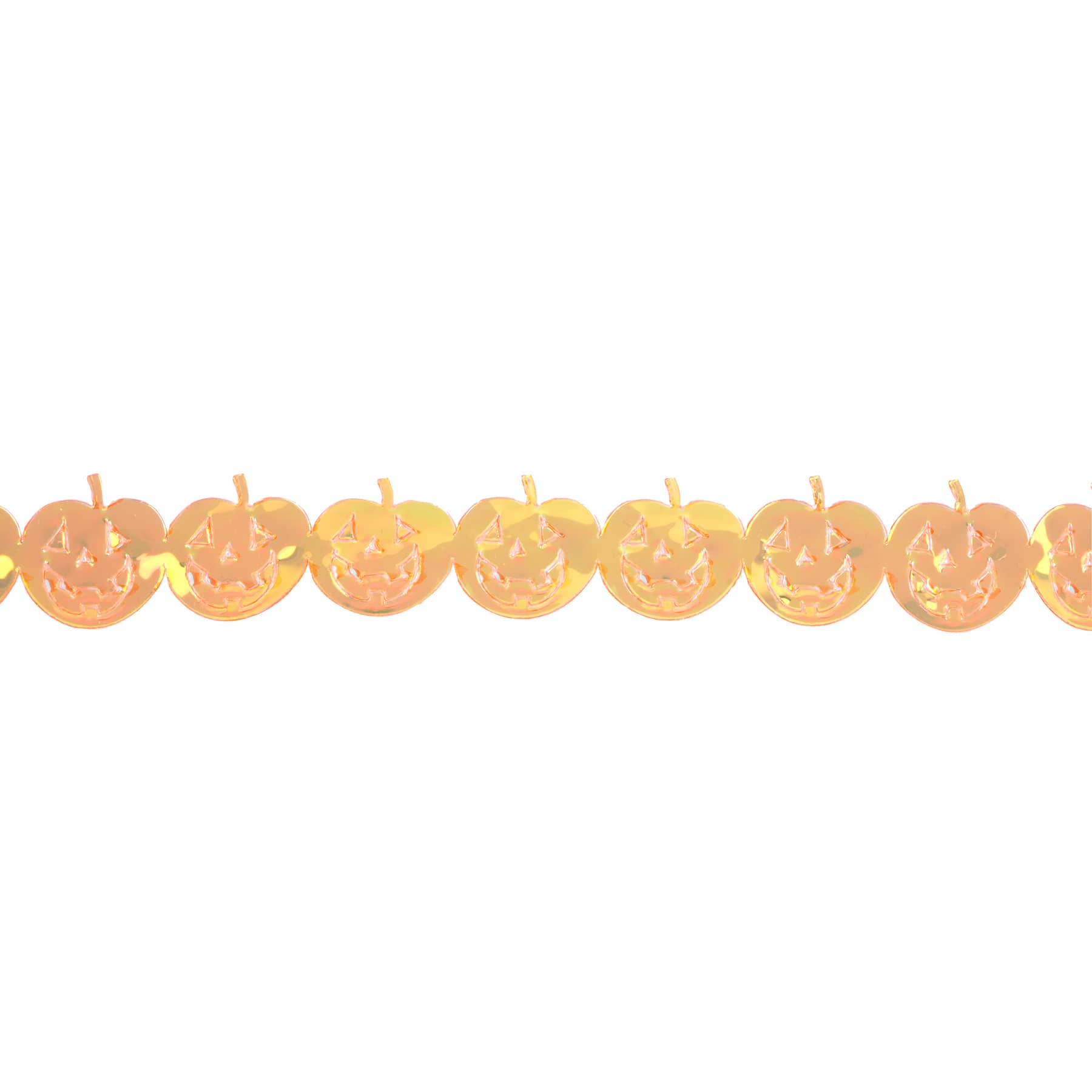 5/8&#x22; x 4yd. Orange Pumpkin Shaped Ribbon by Celebrate It&#xAE; Halloween