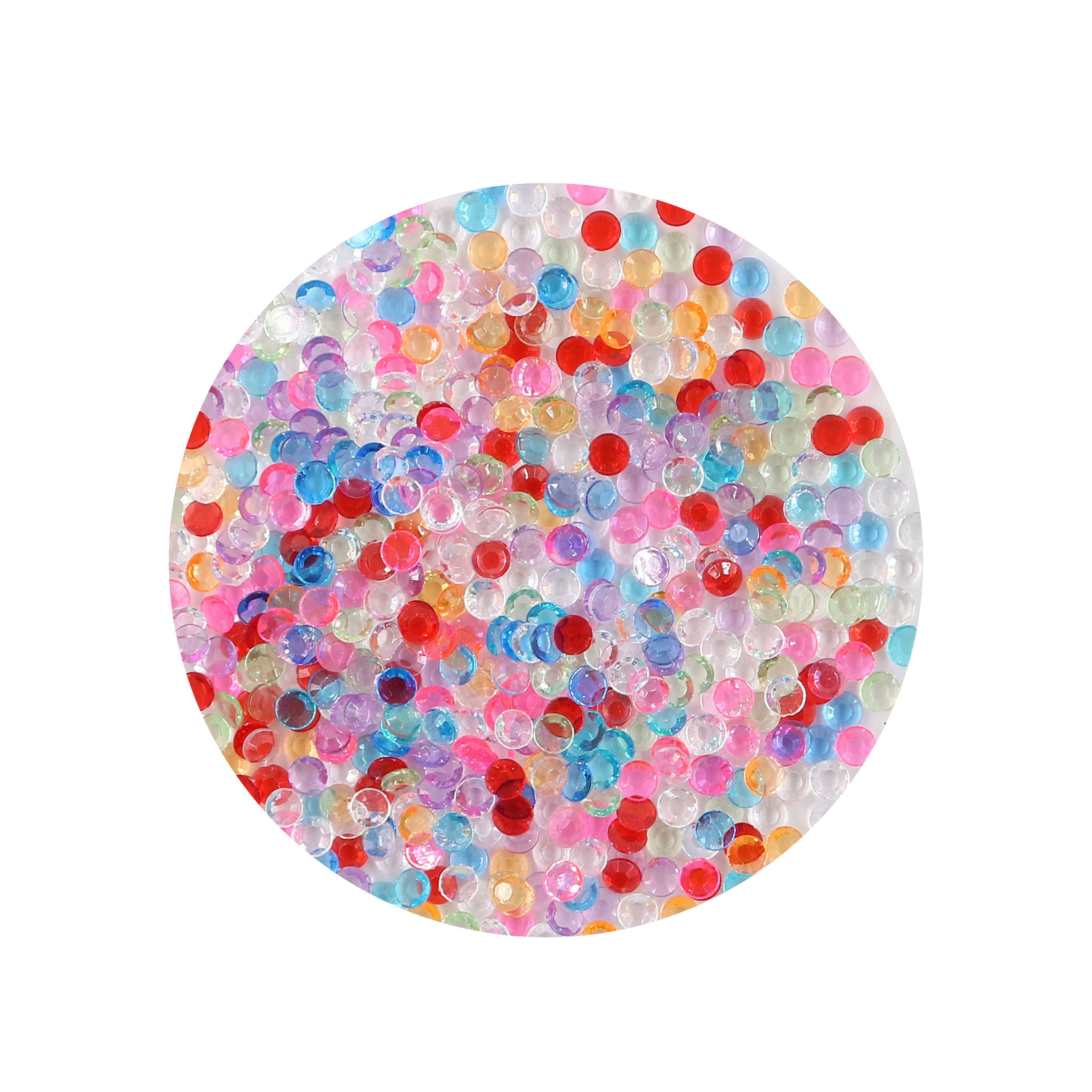Rainbow Diamond Plastic Gem Mix by Creatology™