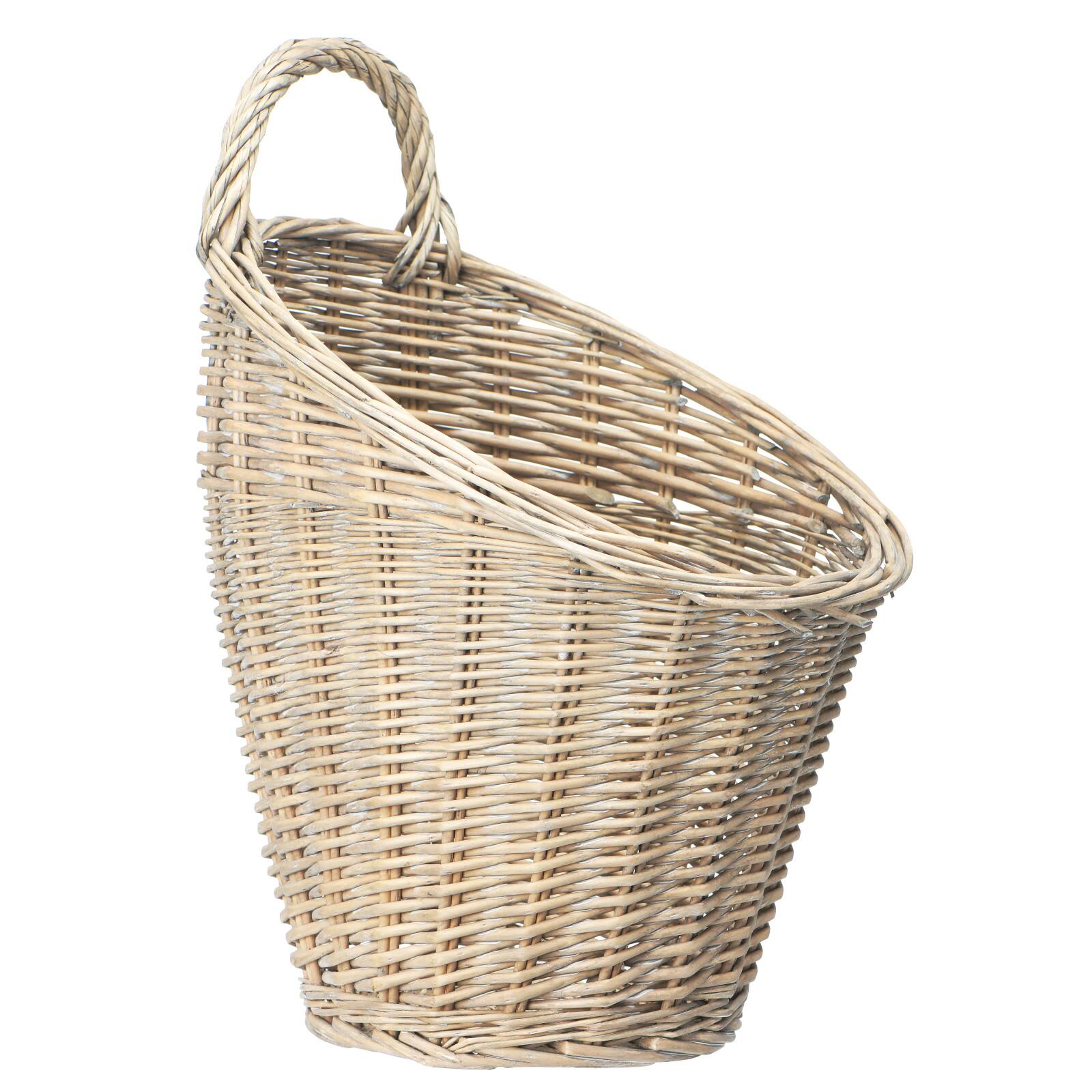 Hello Honey® 15" Rattan Wall Basket with Handle
