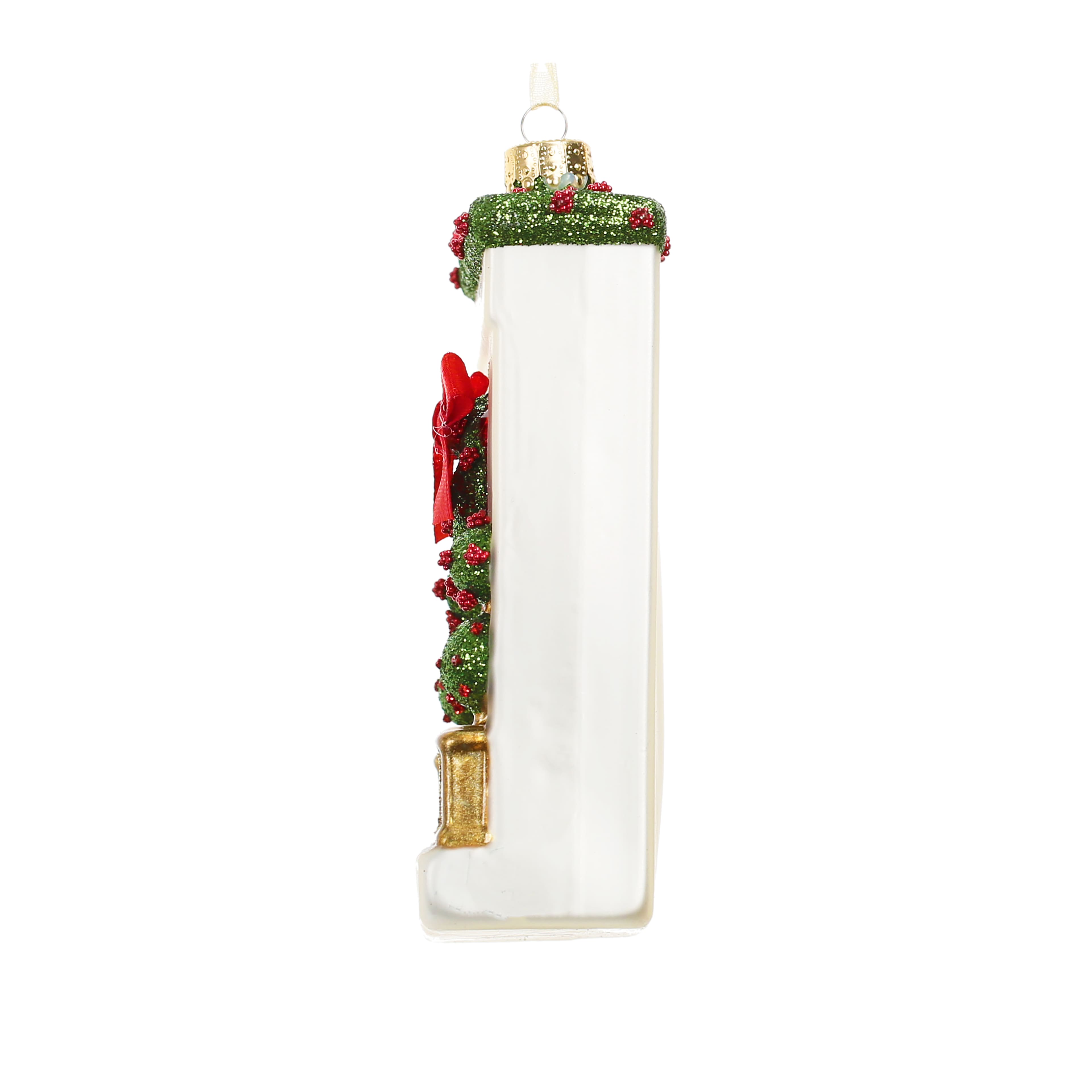 4.5&#x22; Festive Front Door Glass Ornament by Ashland&#xAE;