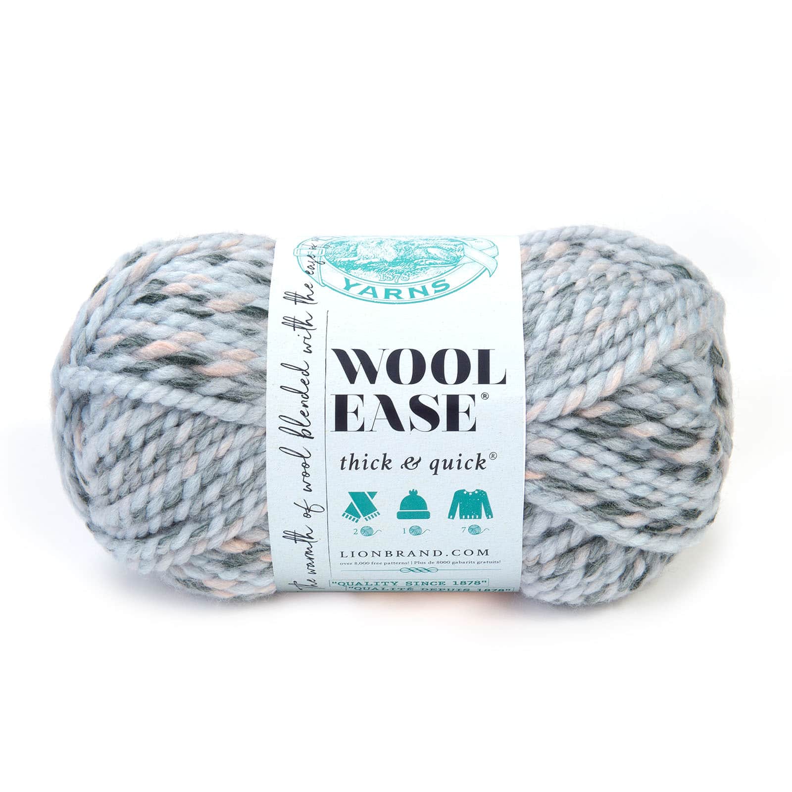 Lion Brand&#xAE; Wool-Ease&#xAE; Thick &#x26; Quick&#xAE; Variegated Yarn